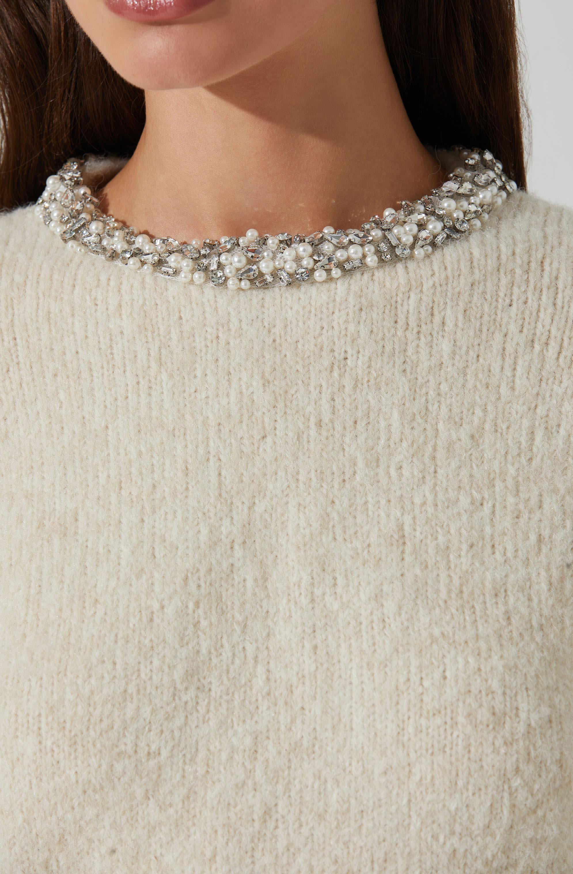 Rowyn Embellished Collar Sweater - Image 3