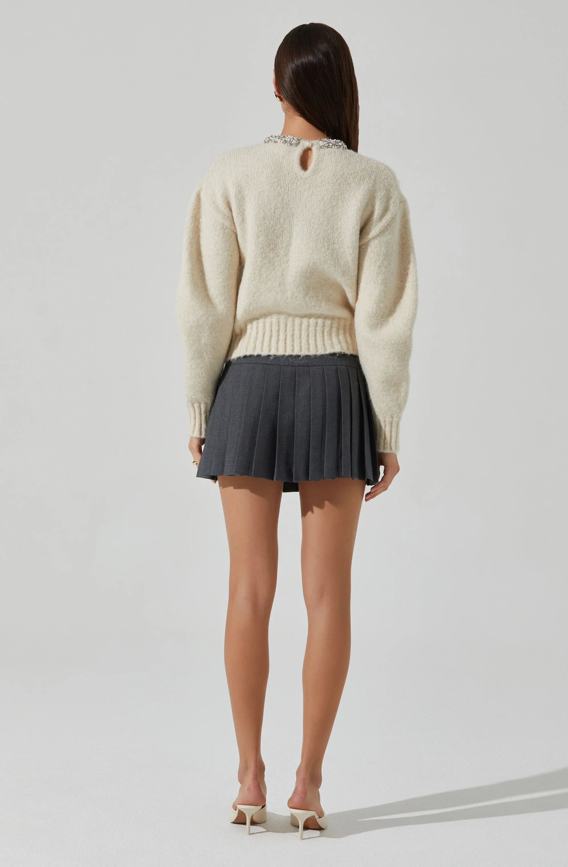 Rowyn Embellished Collar Sweater - Image 4