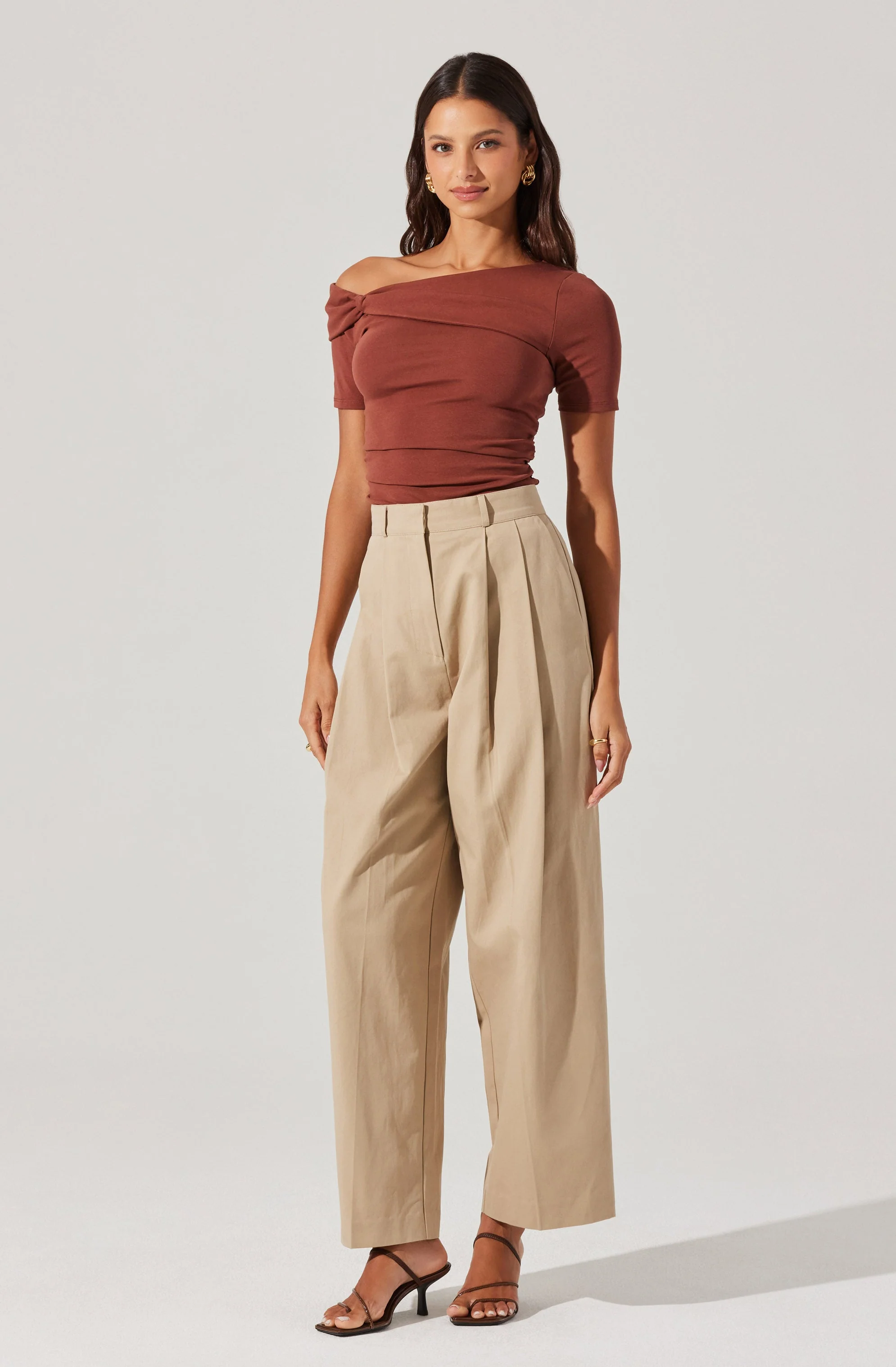 Saylah Off Shoulder Twist Top - Image 6