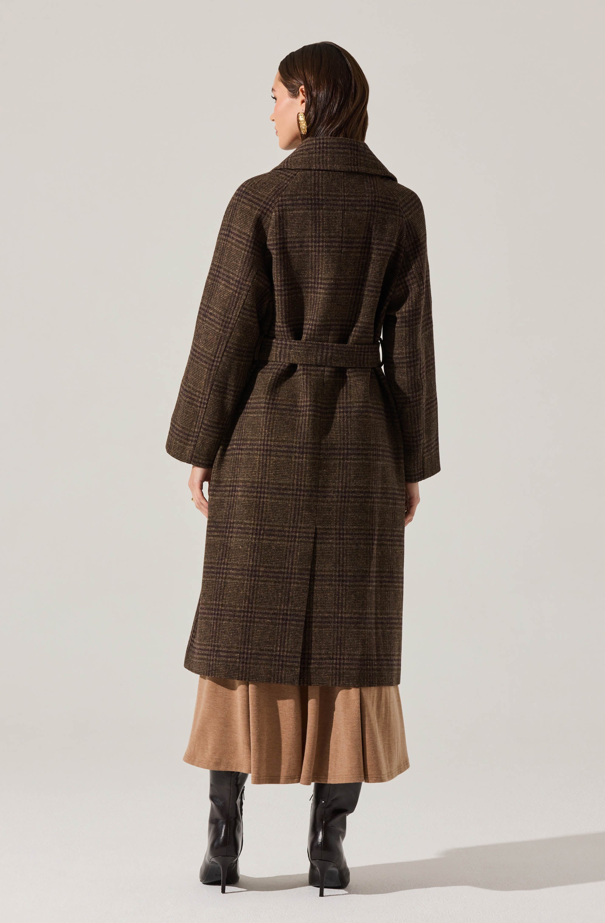 Seeley Double Breasted Longline Coat - Image 2