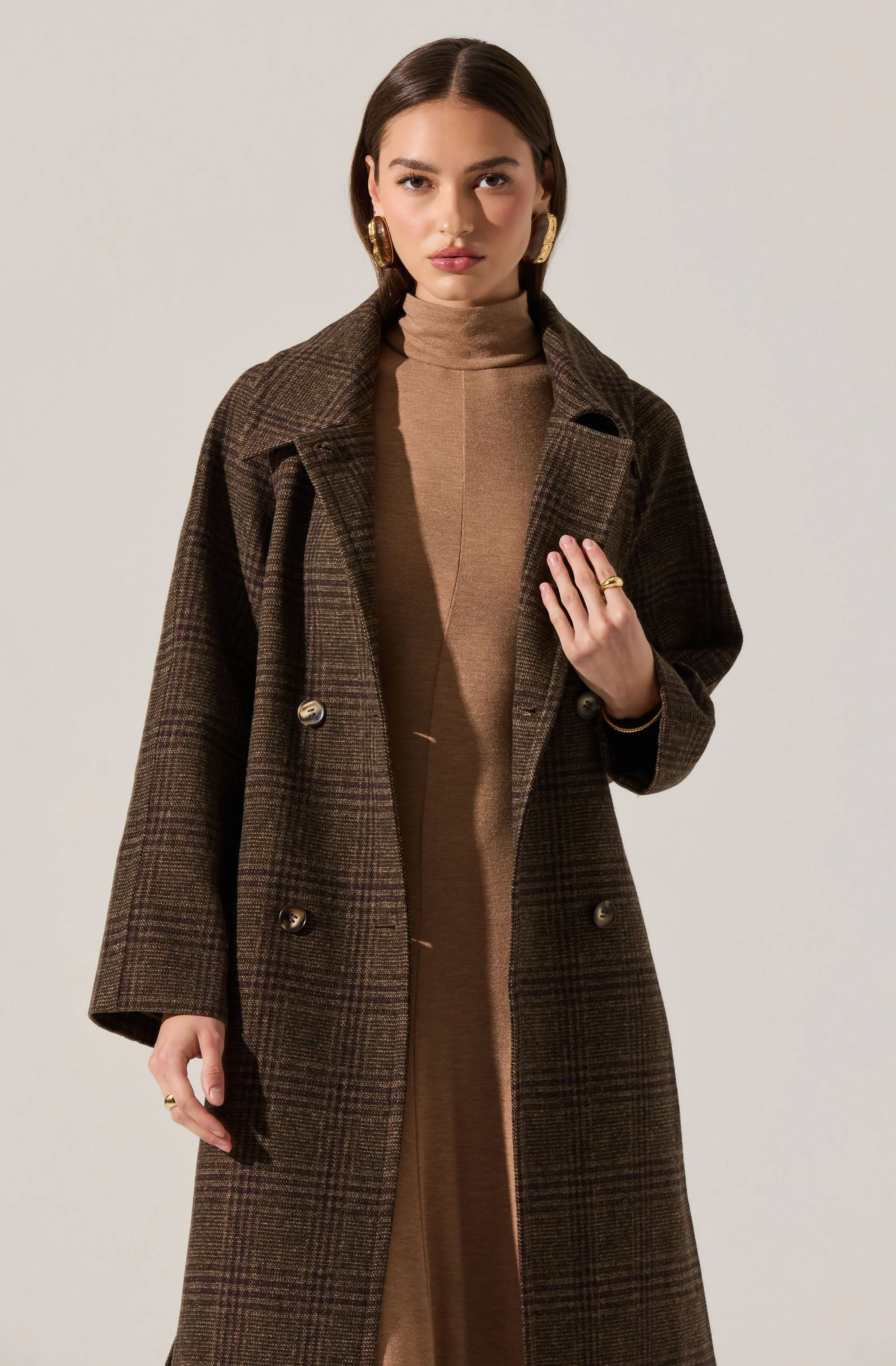 Seeley Double Breasted Longline Coat - Image 3