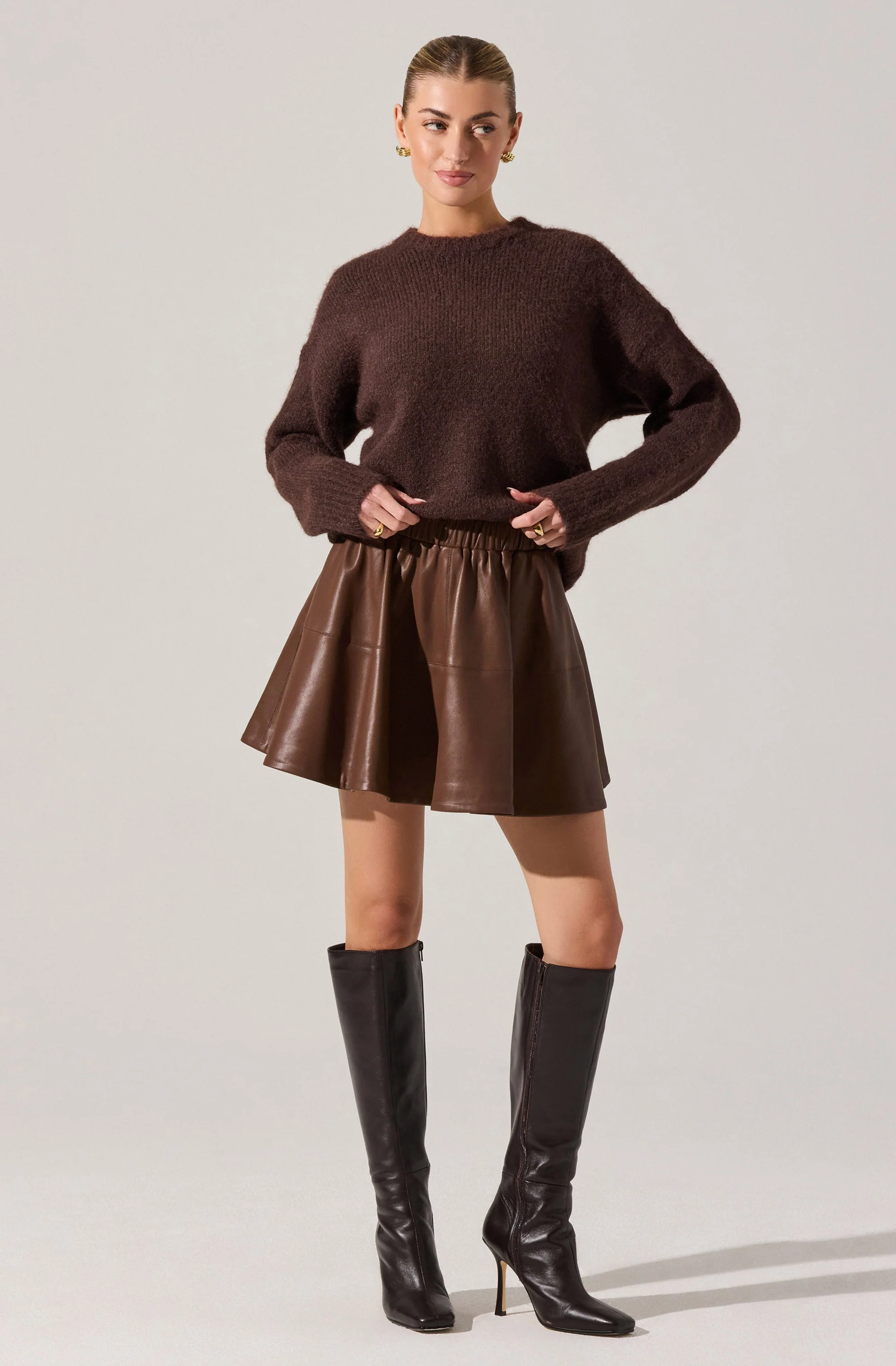 Selbie Brushed Knit Sweater - Image 3