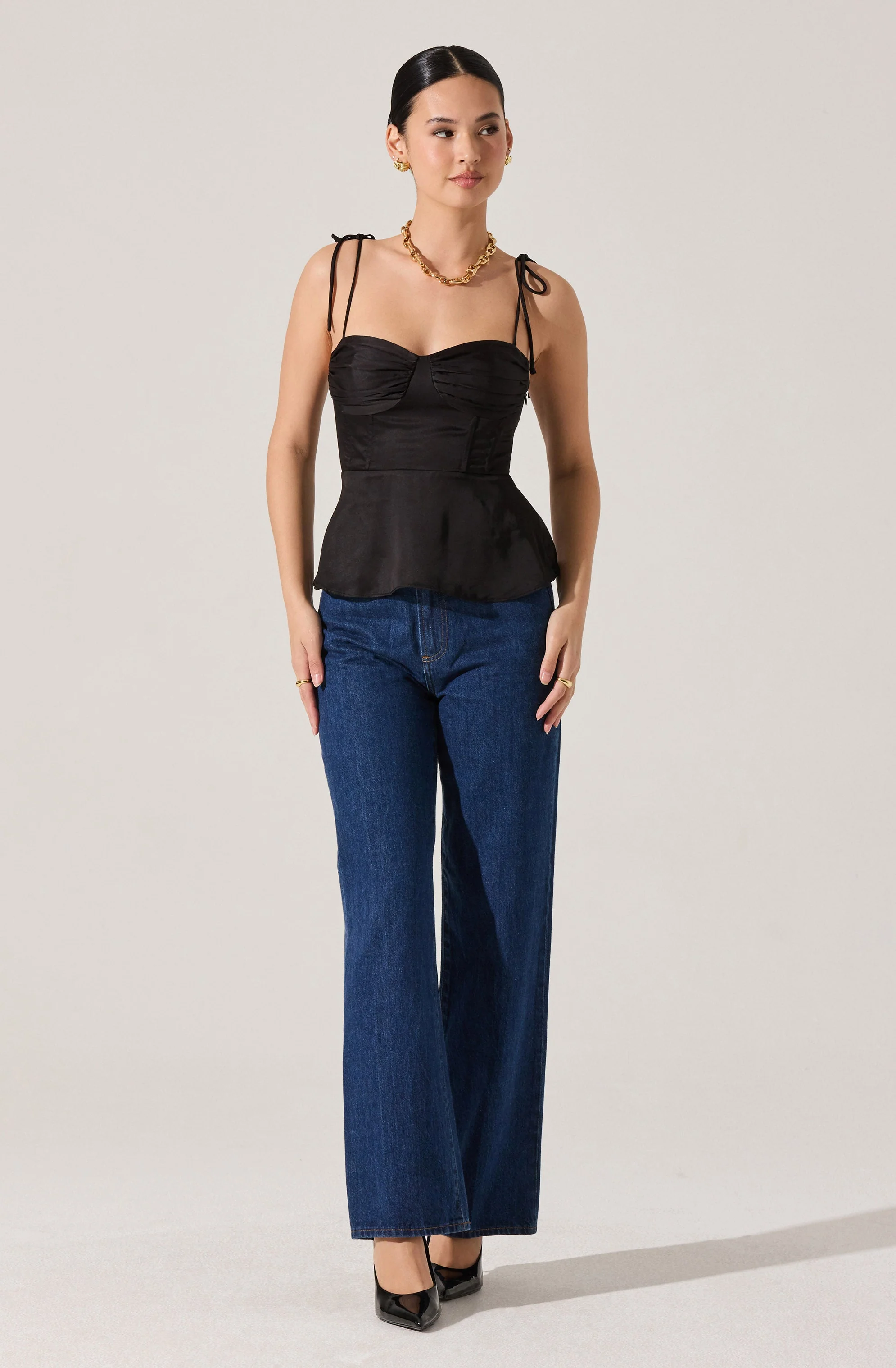 Selina Peplum Top - Image 3