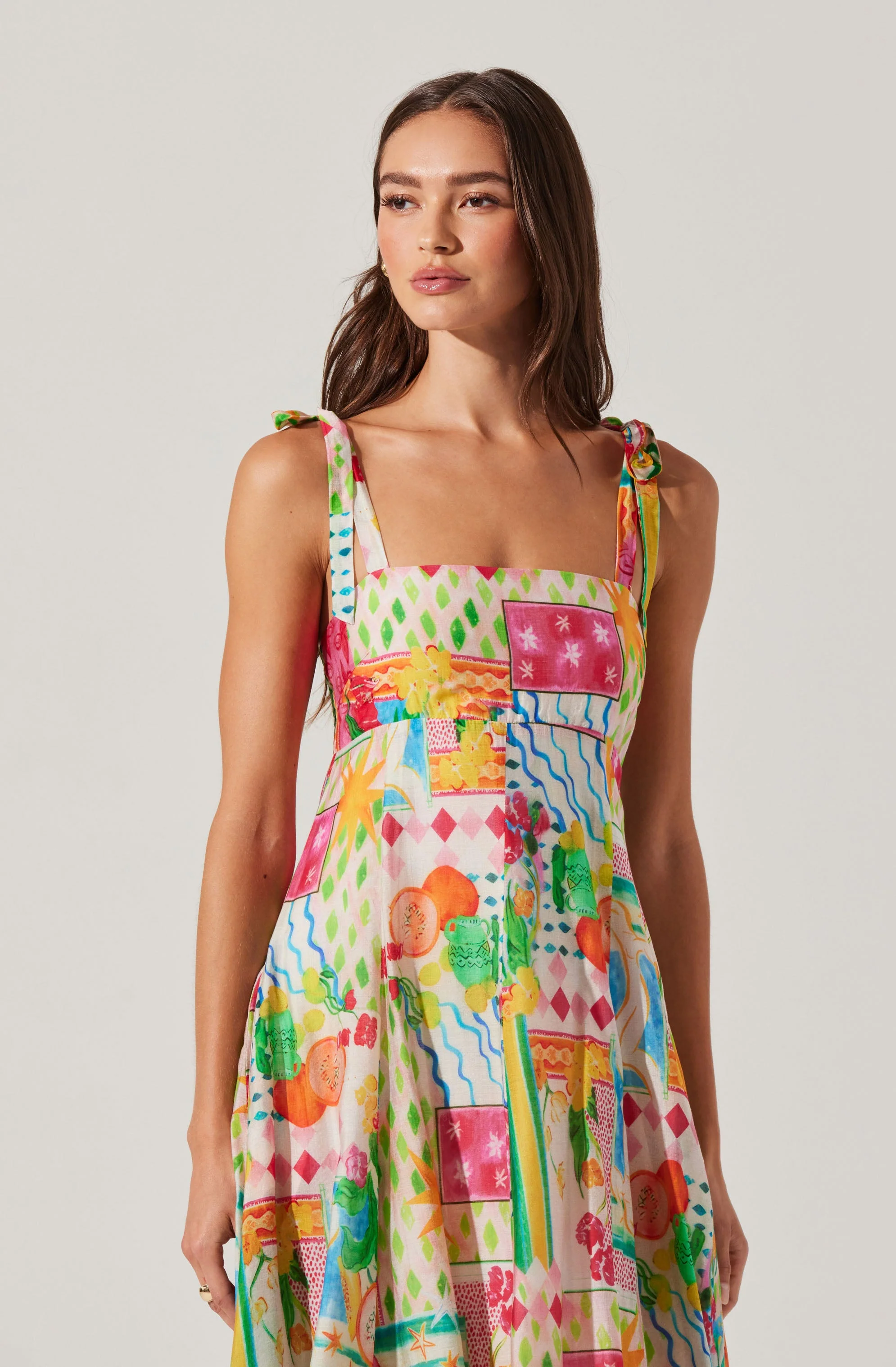 Shiann Print Midi Dress - Image 10