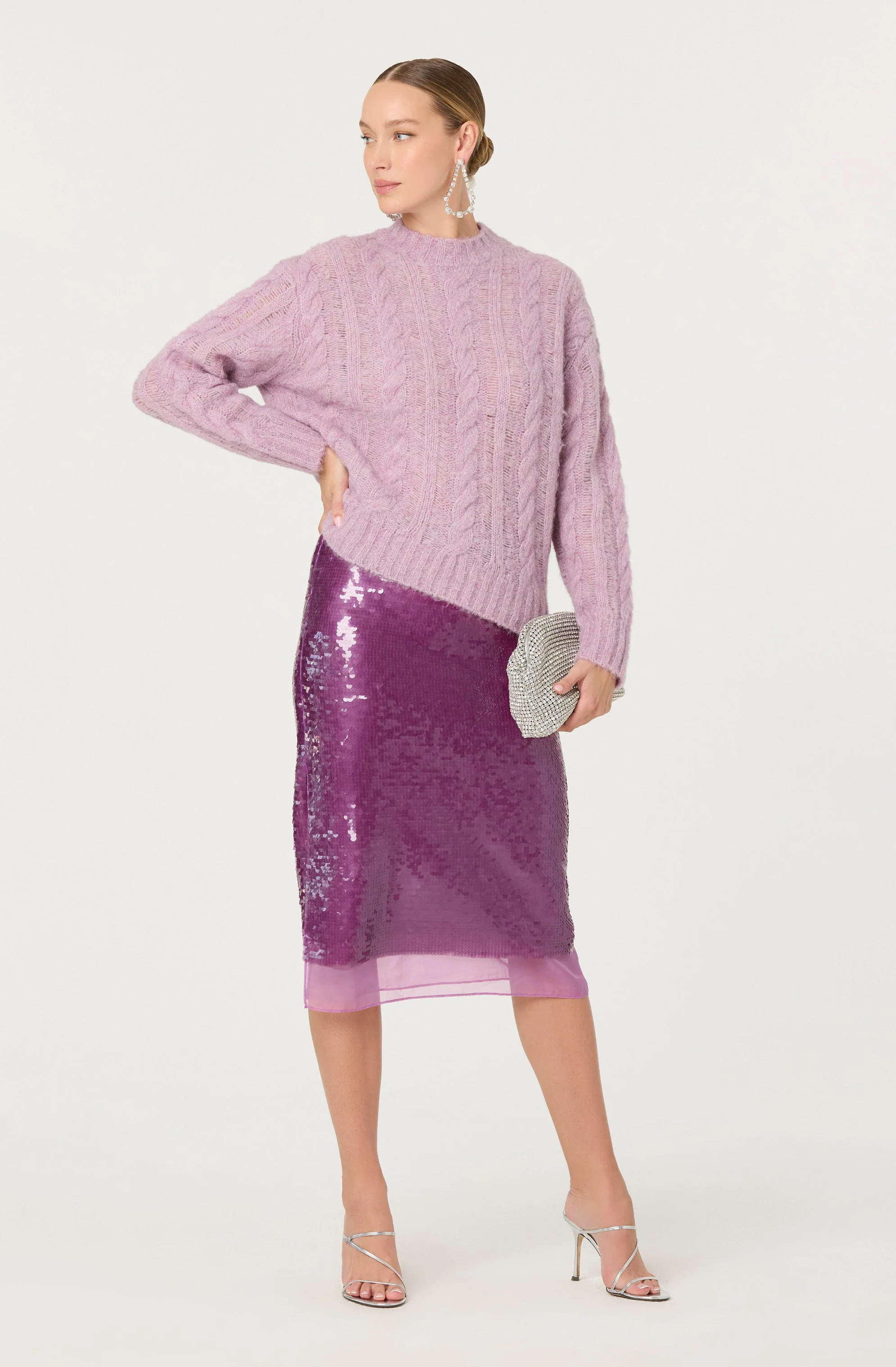 Shirin Sequin Pencil Skirt - Image 6