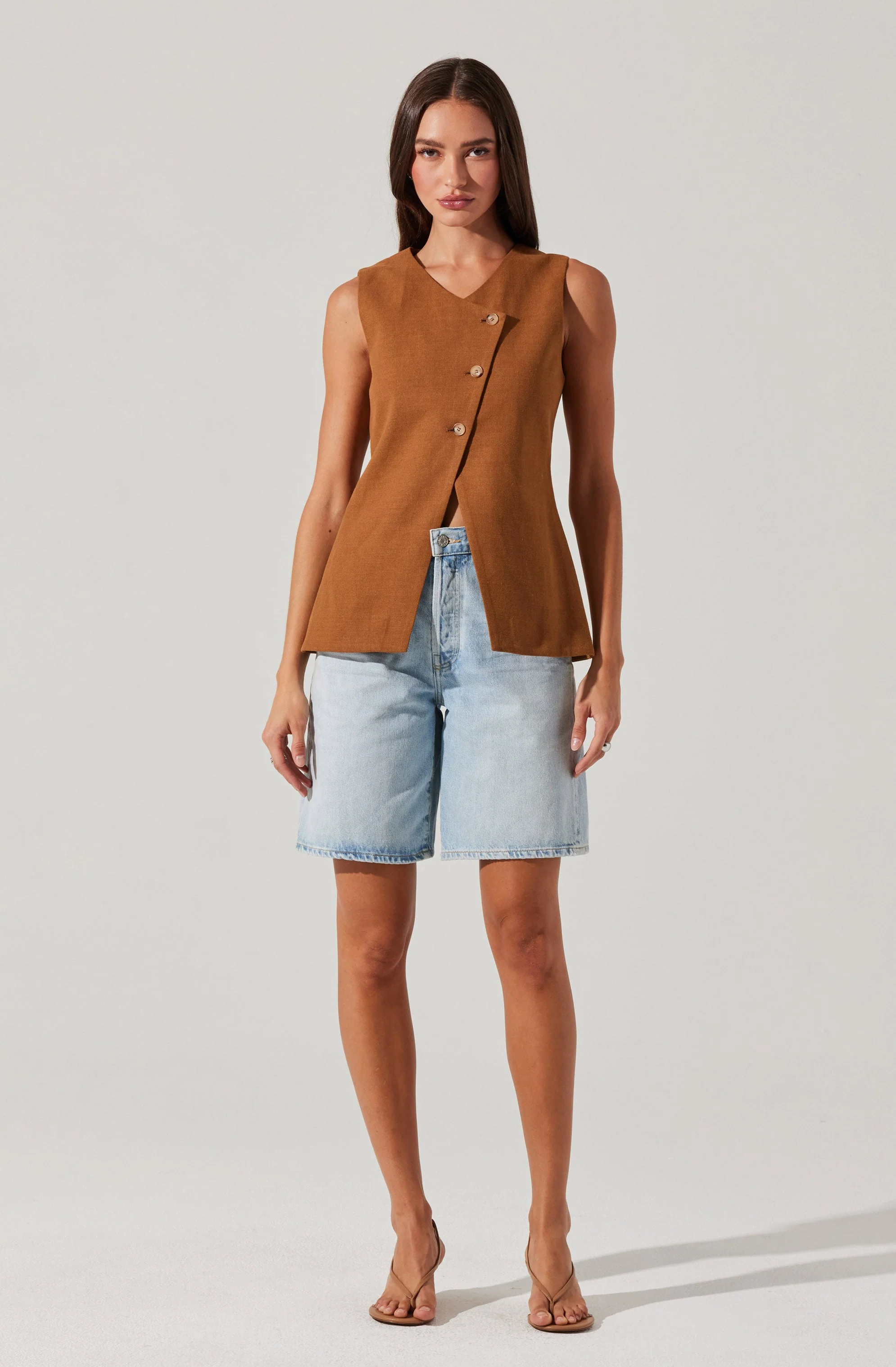 Sonja Asymmetrical Vest - Image 4