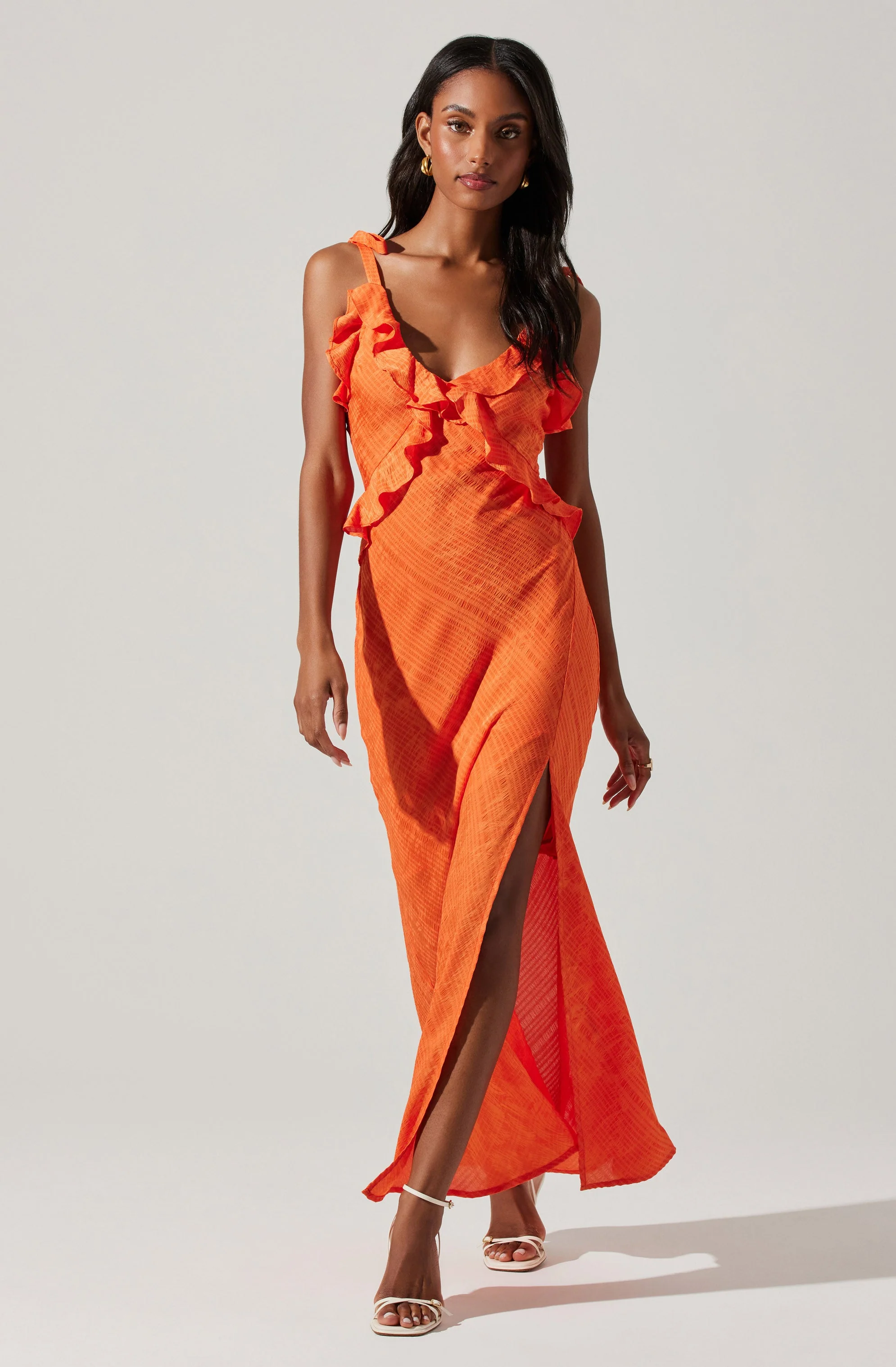 Sorbae Ruffle Maxi Dress - Image 34