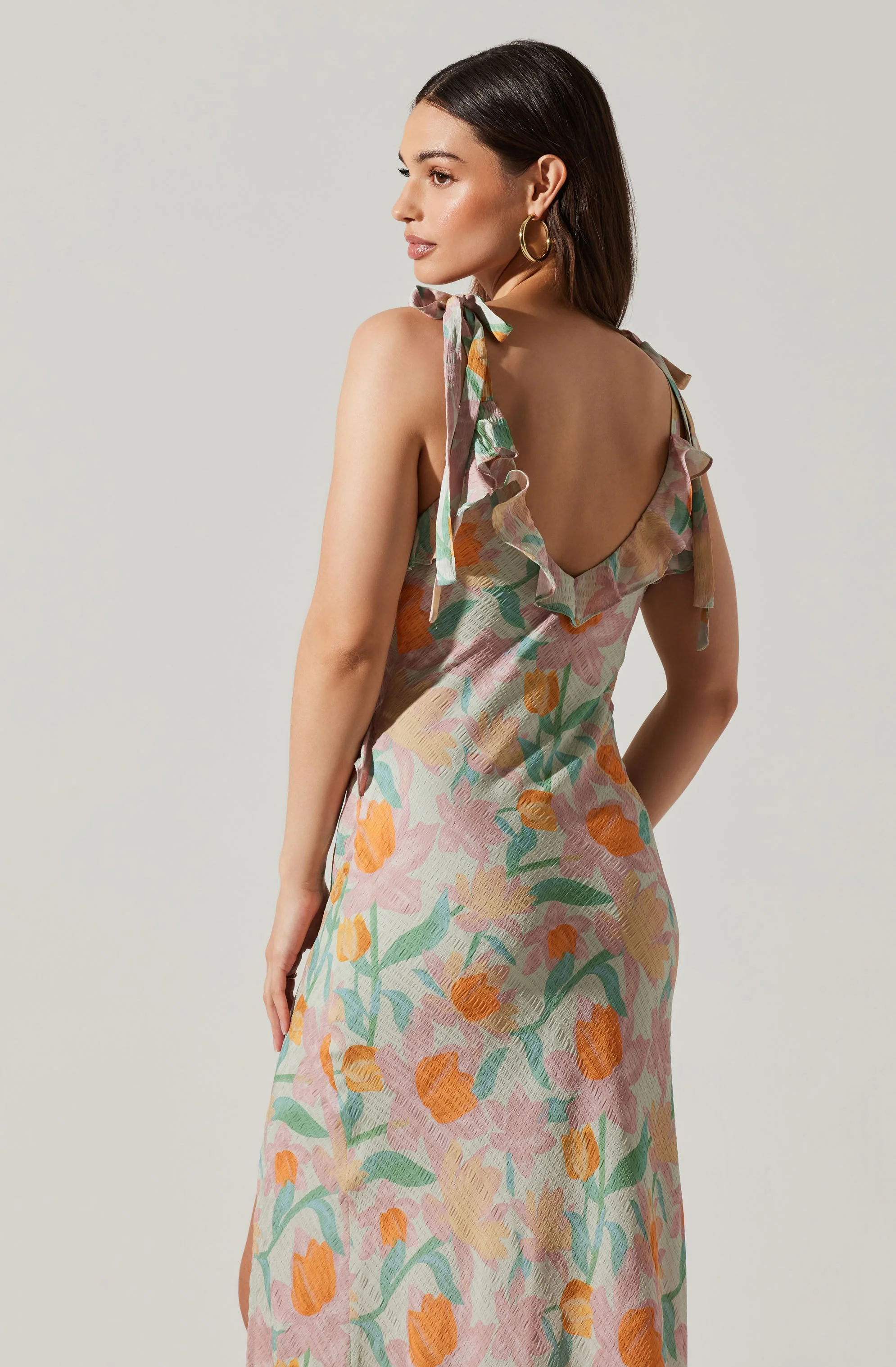Sorbae Floral Maxi Dress - Image 5