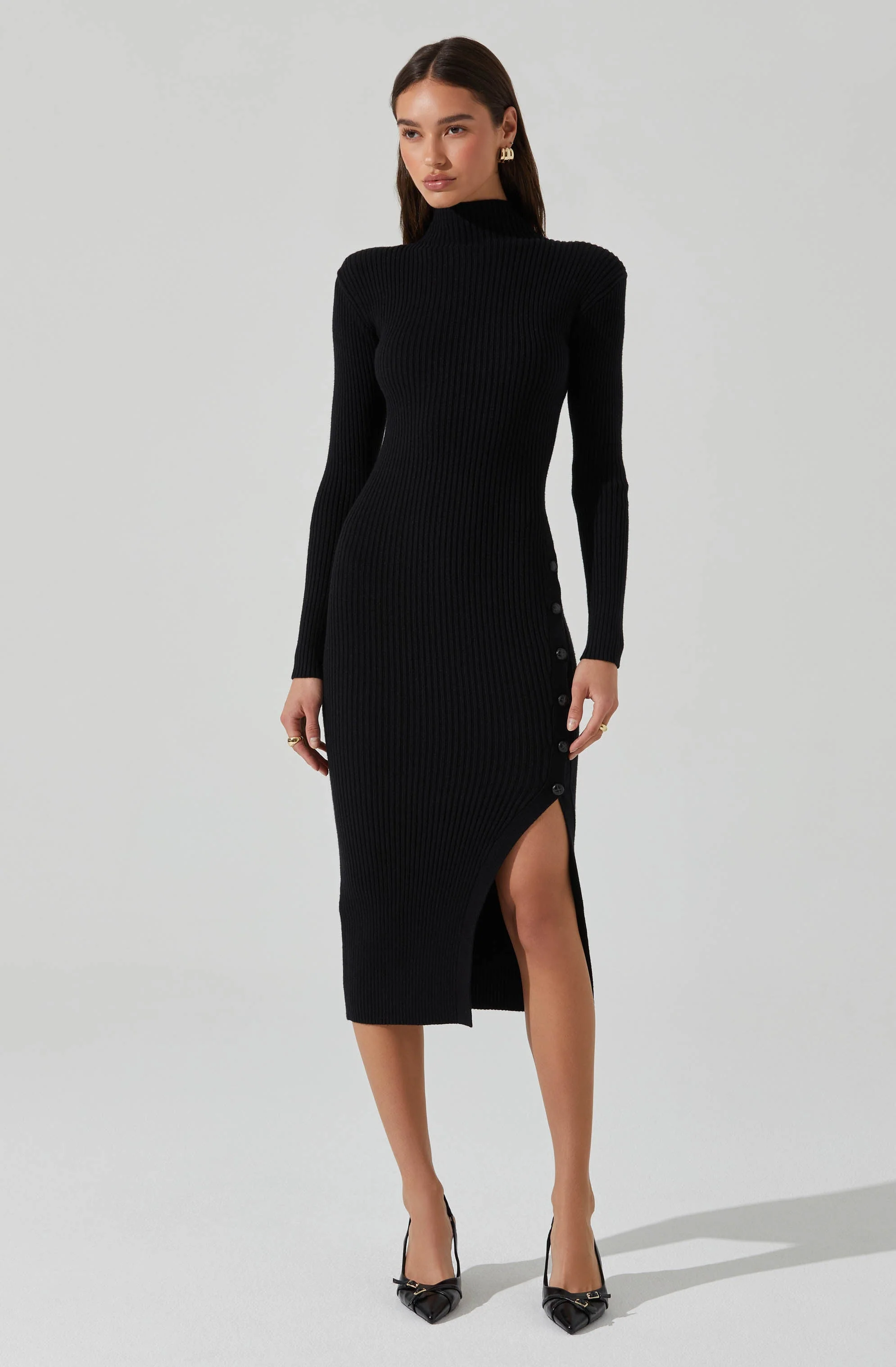 Soryn Sweater Midi Dress - Image 9