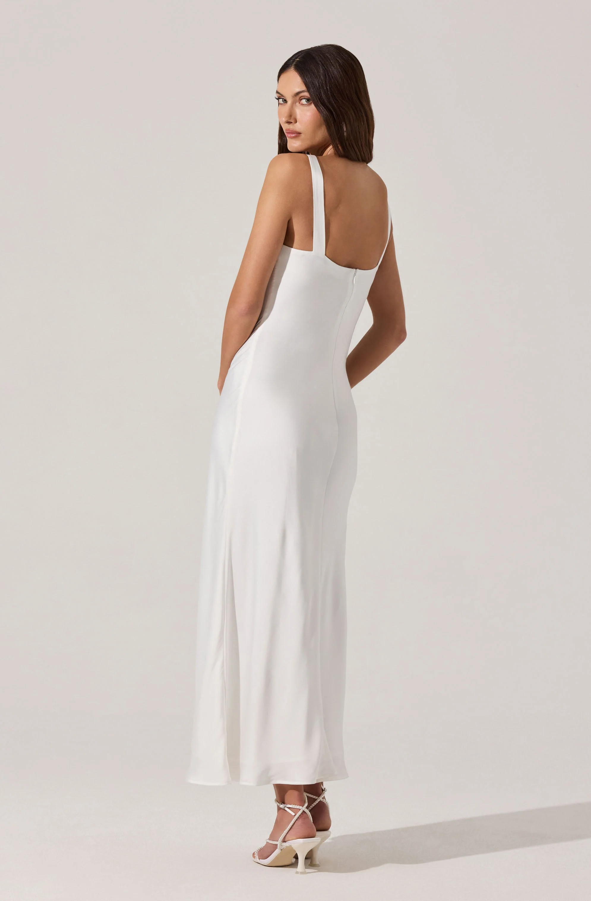 Stacie Satin Maxi Dress - Image 15