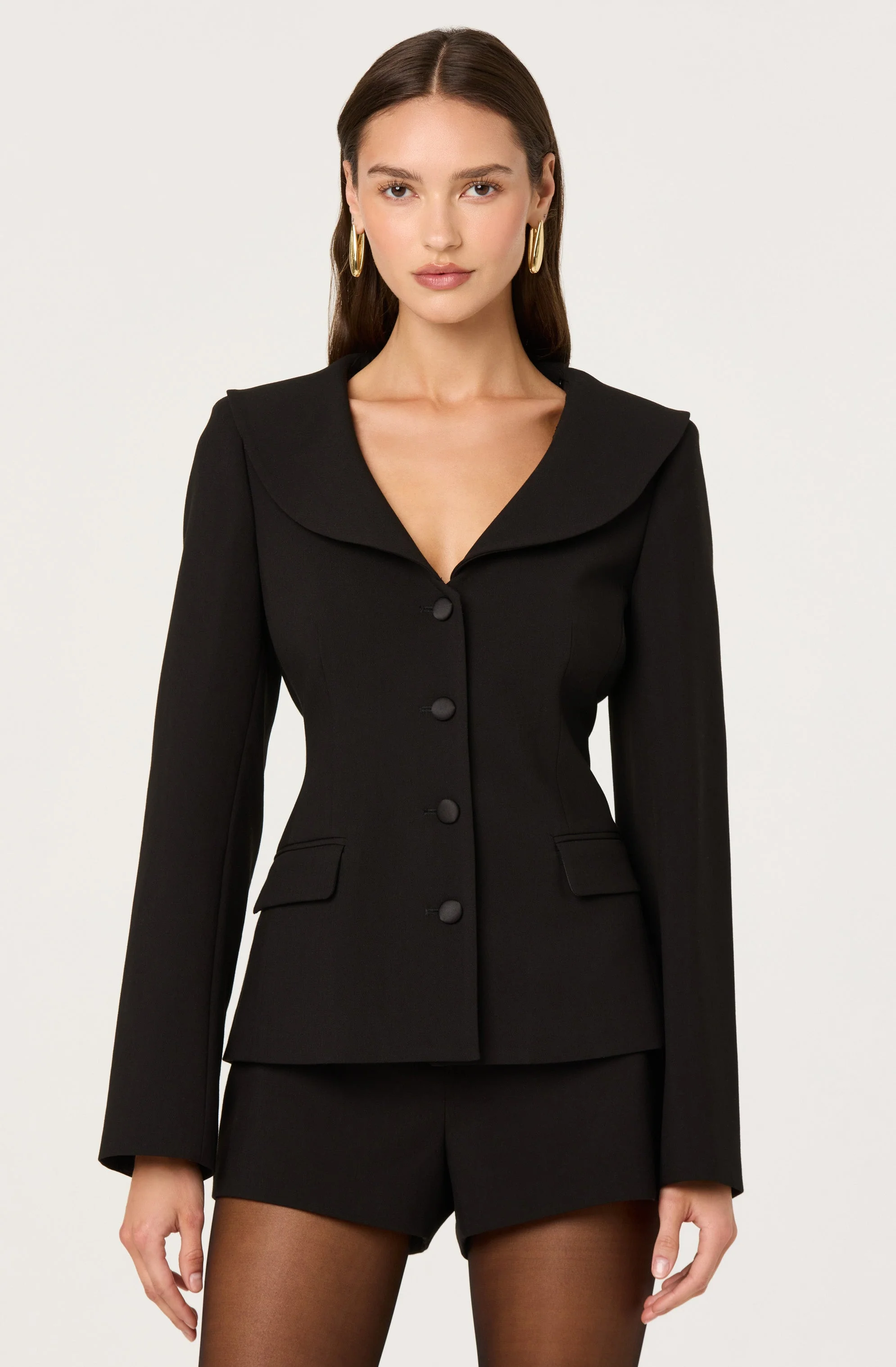 Stefani Faux Fur Trim Jacket - Image 6