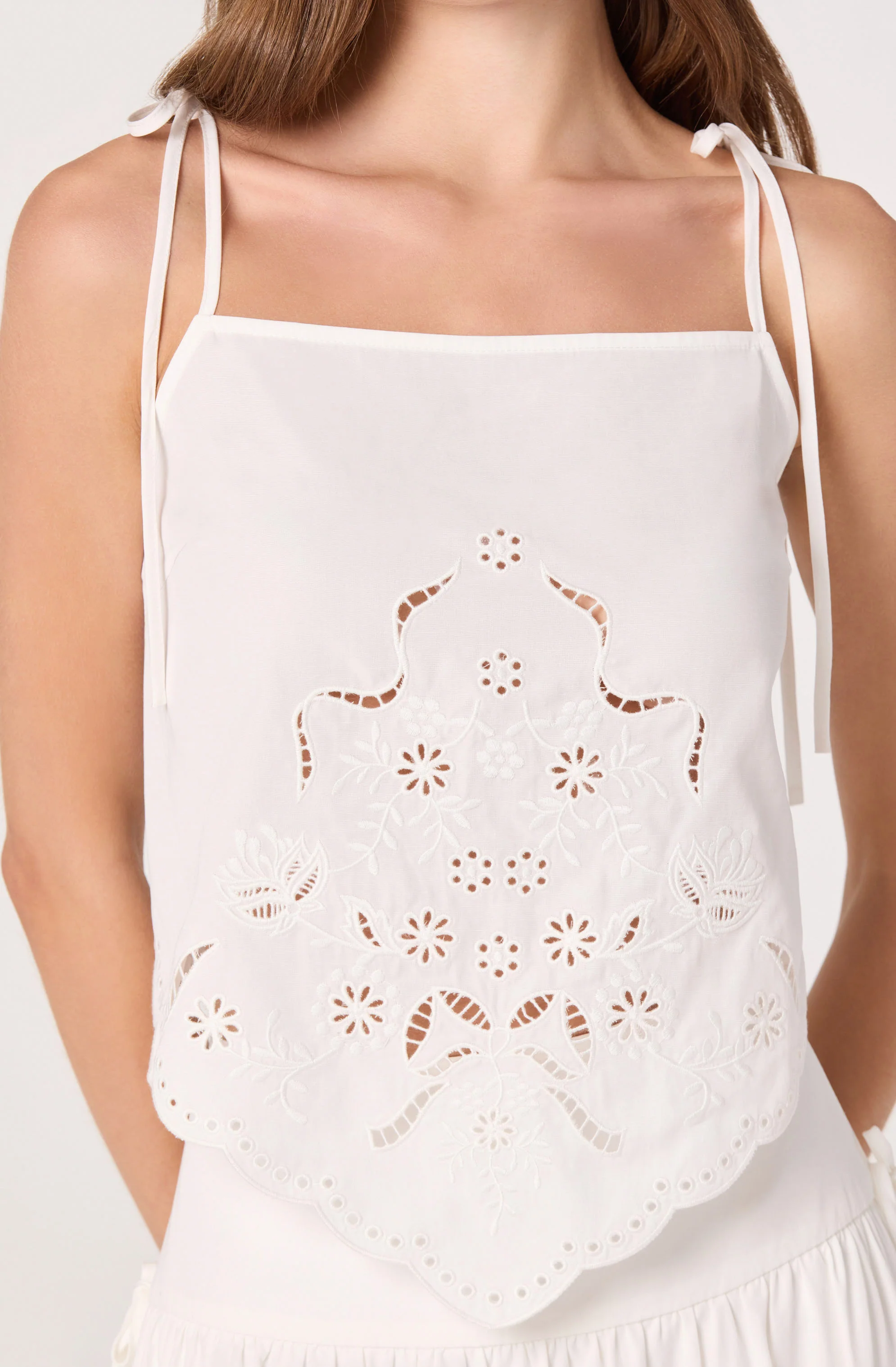 Stevie Embroidered Tank Top - Image 6