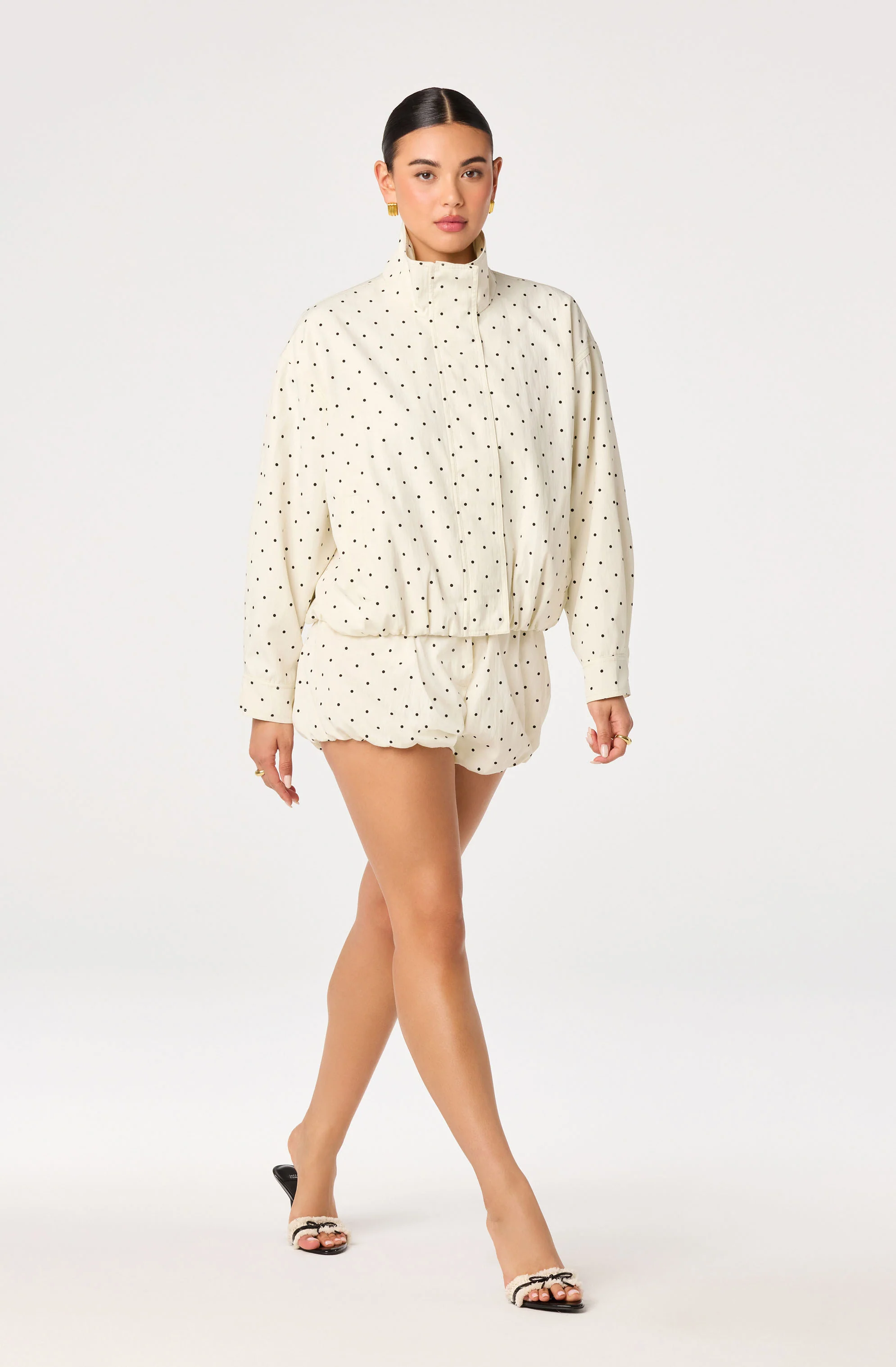 Swoosie Polka Dot Bubble Shorts - Image 2