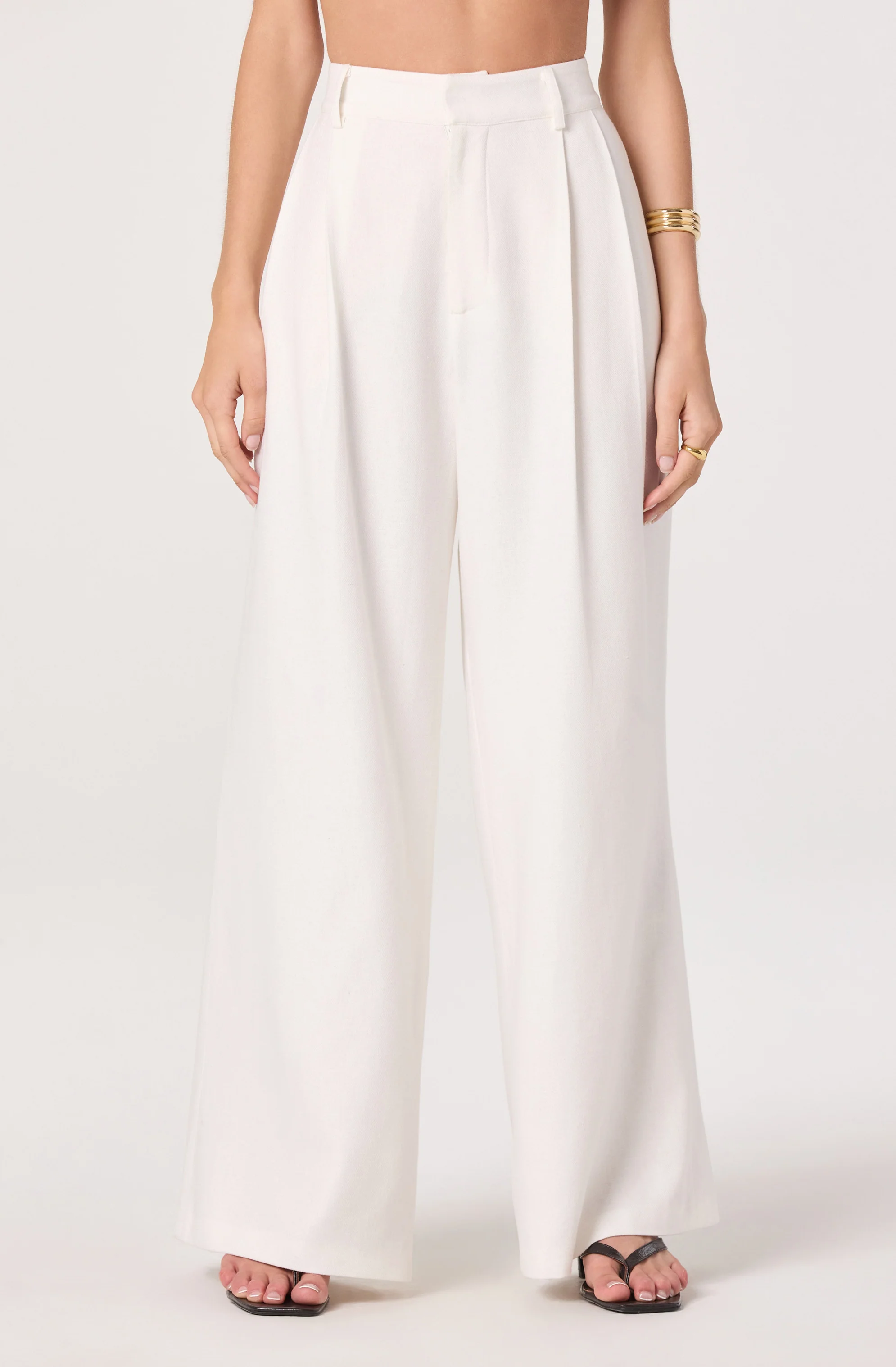 Talulla Wide-Leg Linen Pants - Image 2