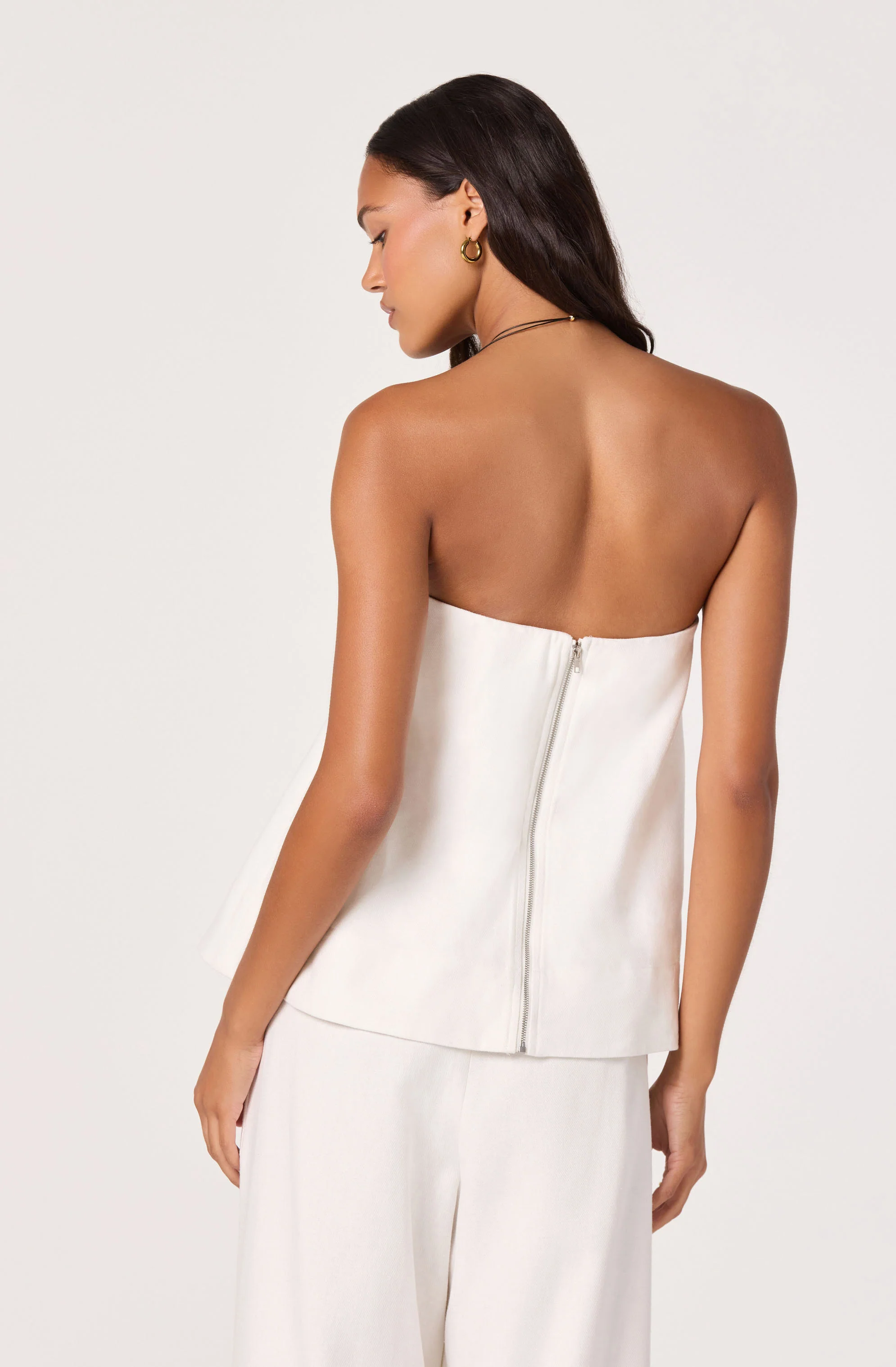 Talulla Strapless Babydoll Top - Image 4