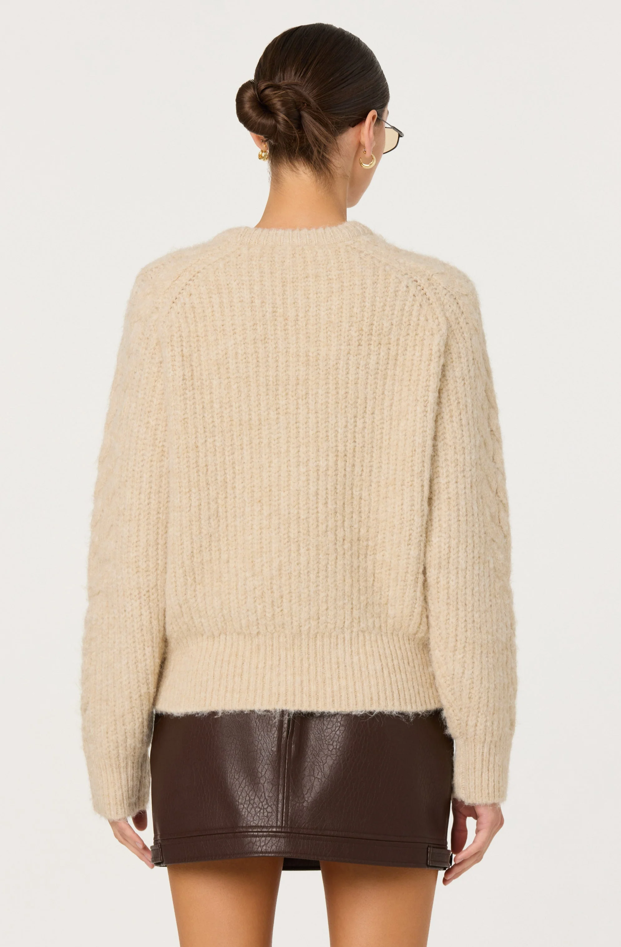 Taran Cable Knit Sweater - Image 6