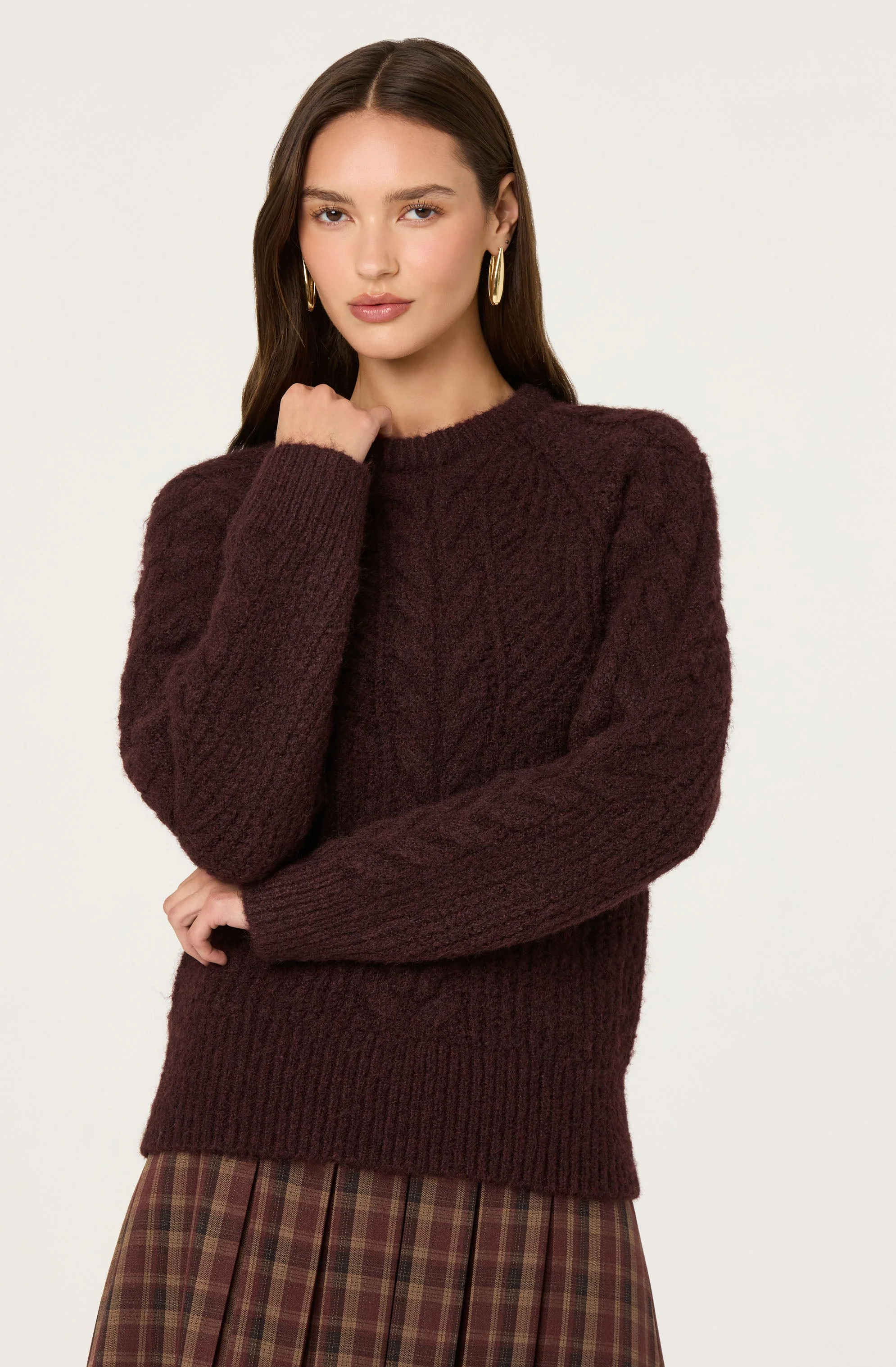 Taran Cable Knit Sweater - Image 7