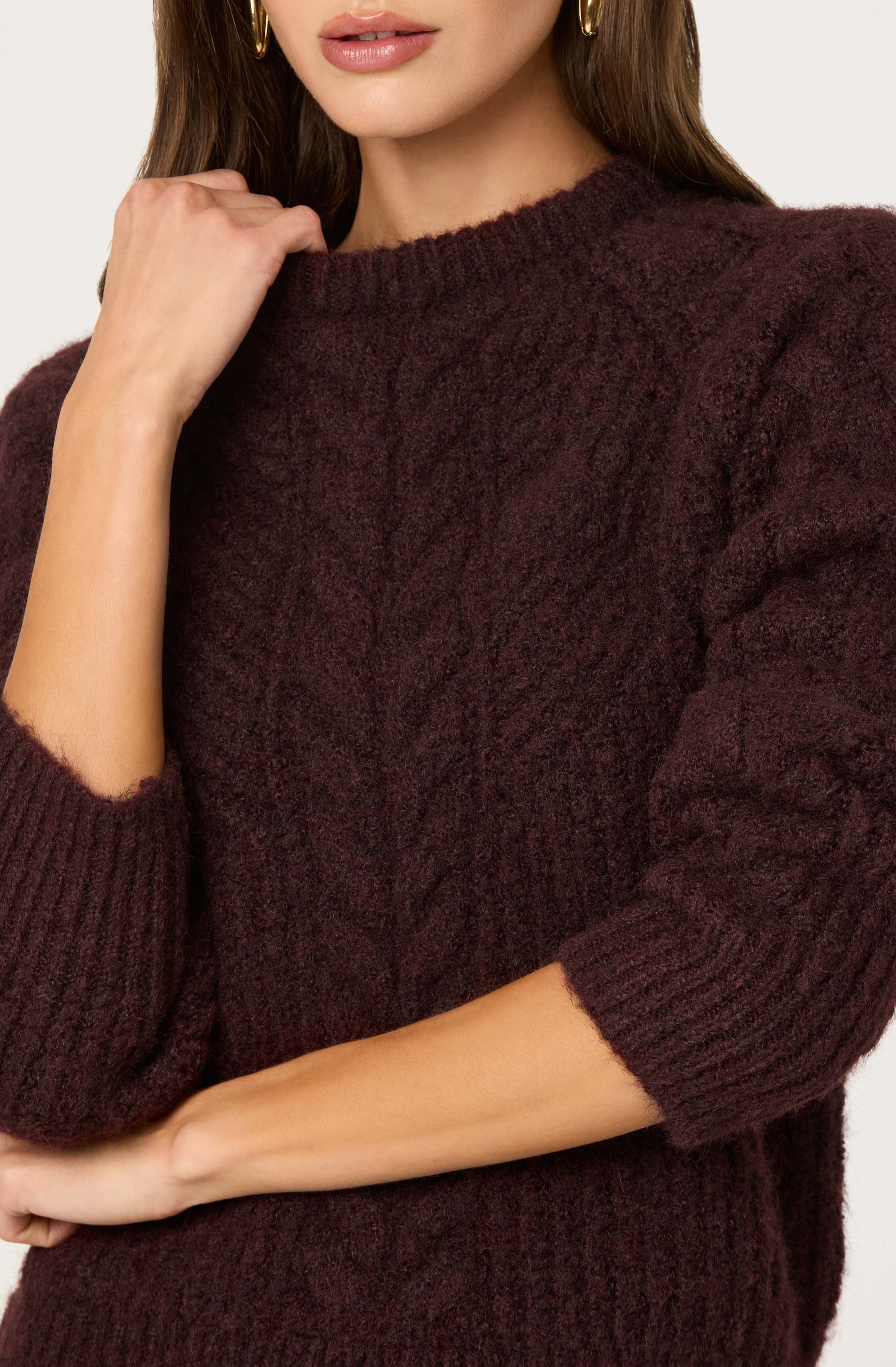 Taran Cable Knit Sweater - Image 9