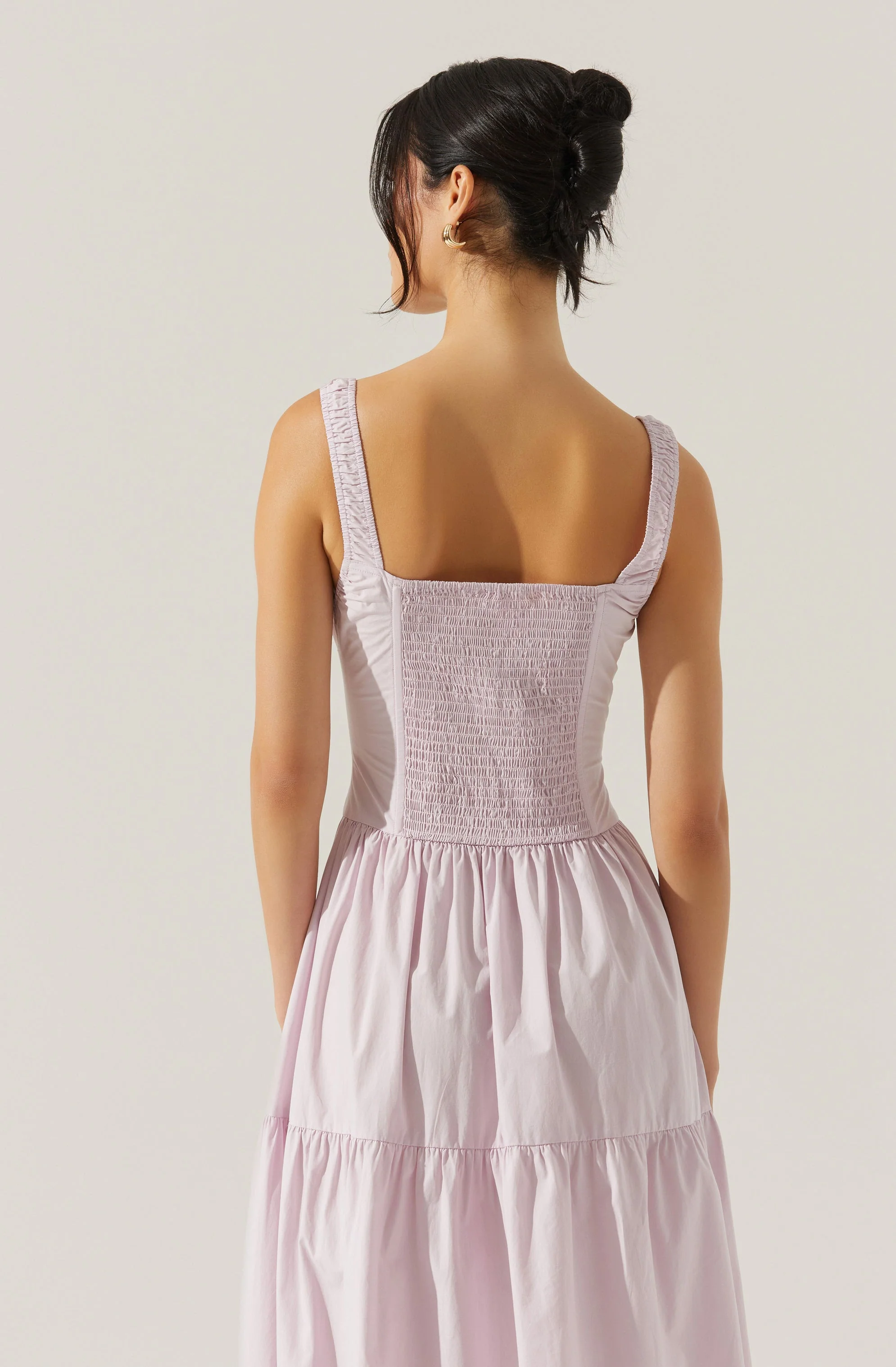 Temperance Tiered Milkmaid Maxi Dress - Image 6