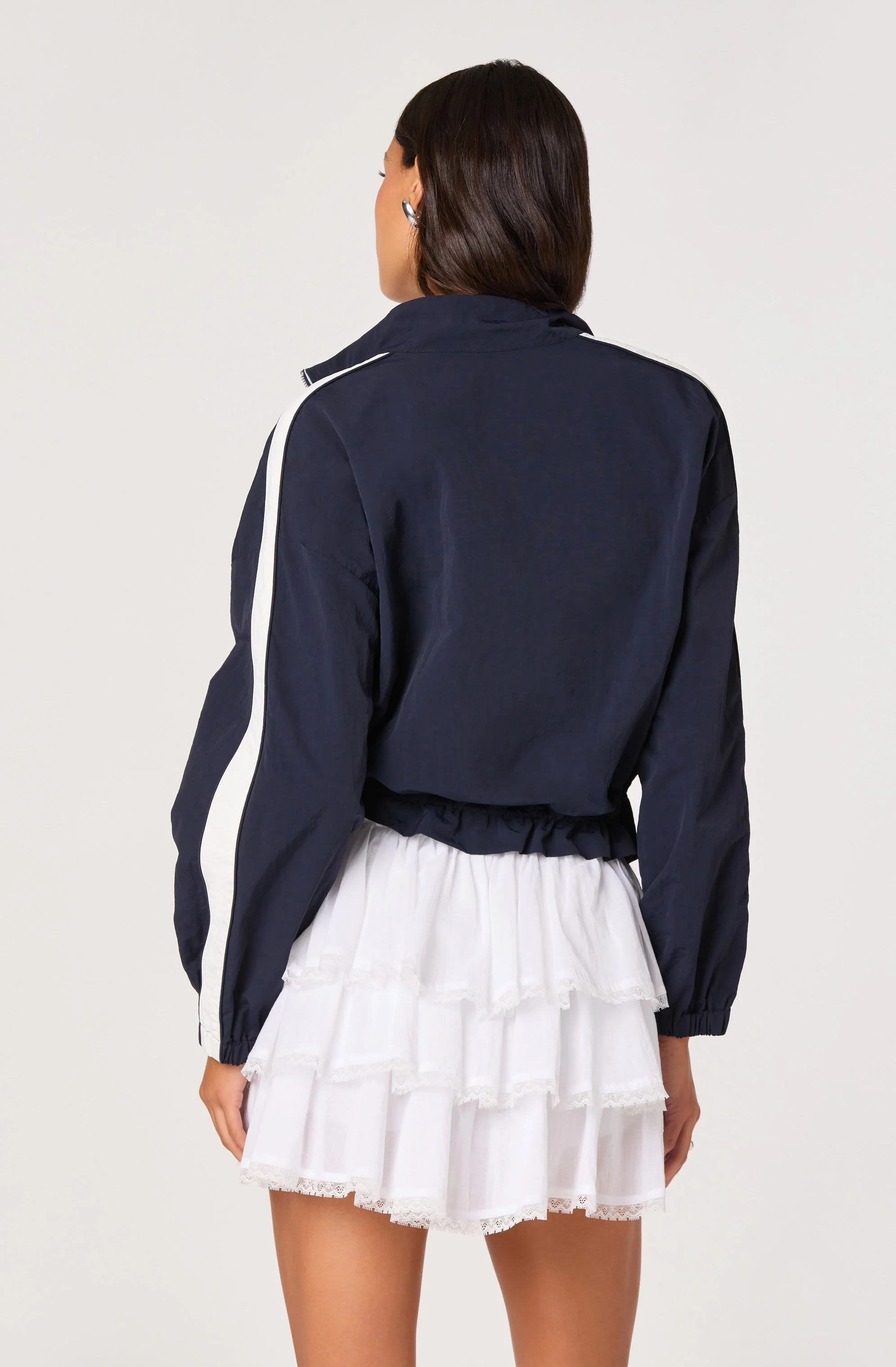Teo Contrast Stripe Track Jacket - Image 4