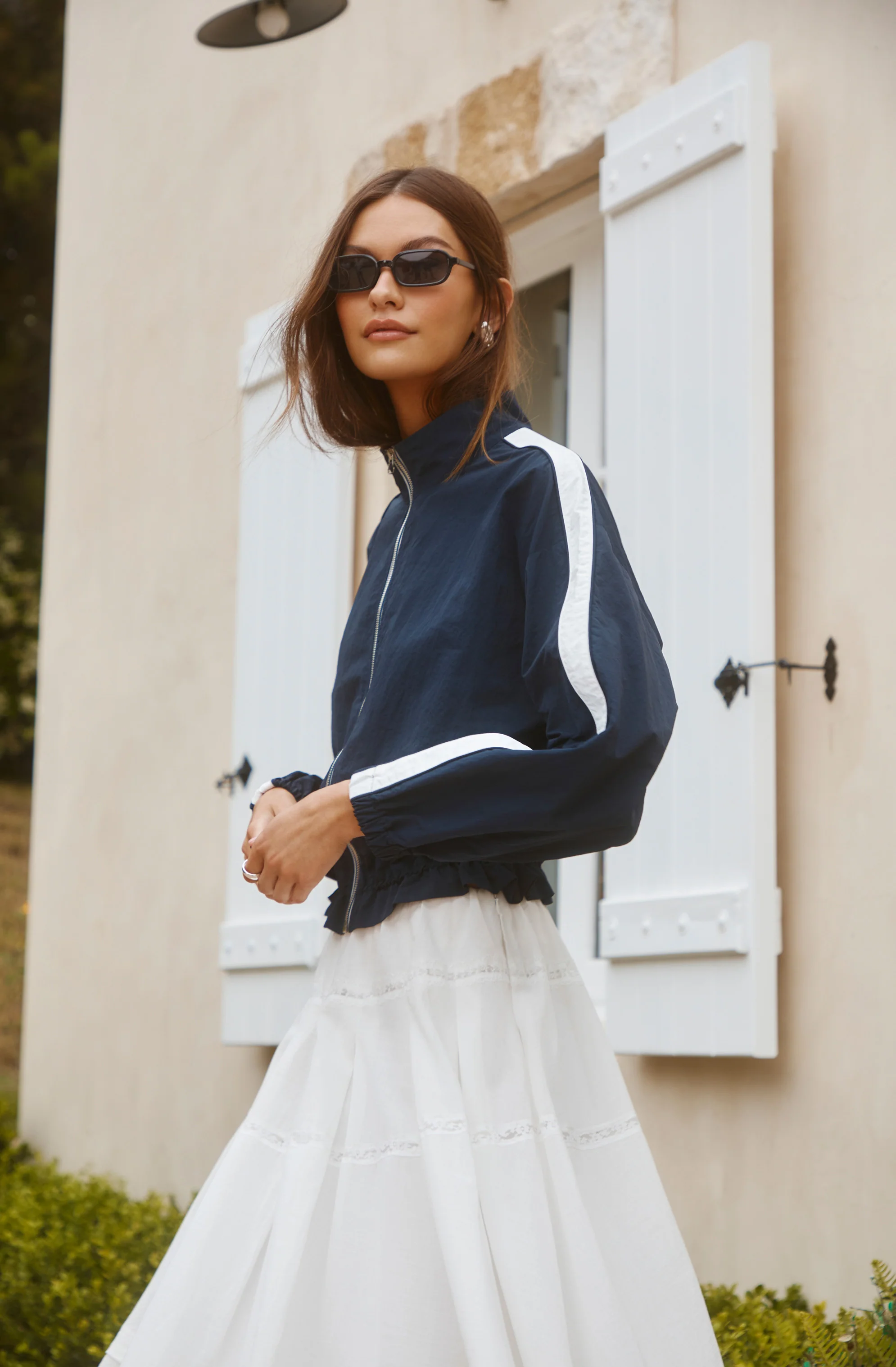 Teo Contrast Stripe Track Jacket - Image 6