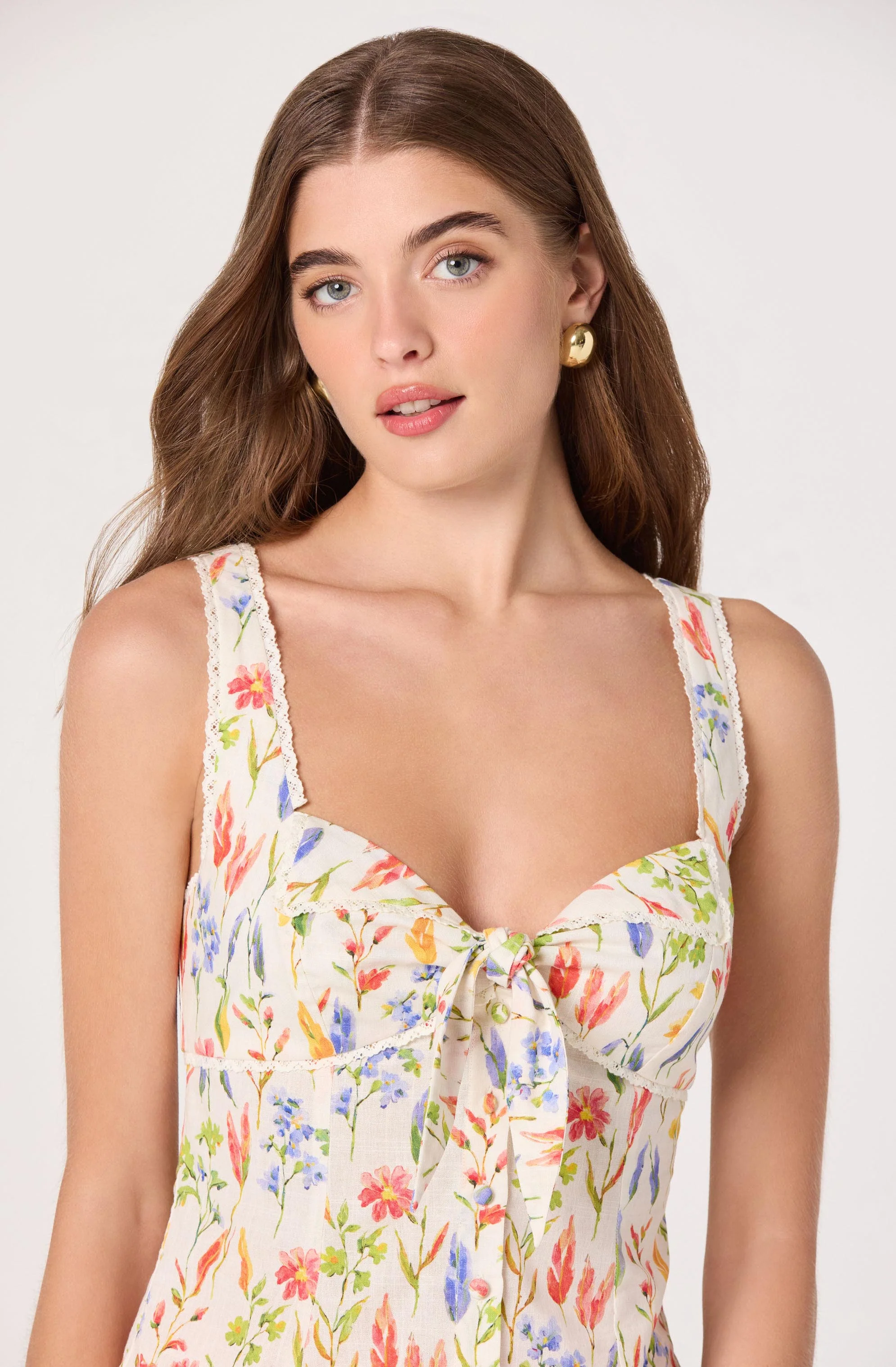 Theresa Floral Lace Bustier Tank - Image 6