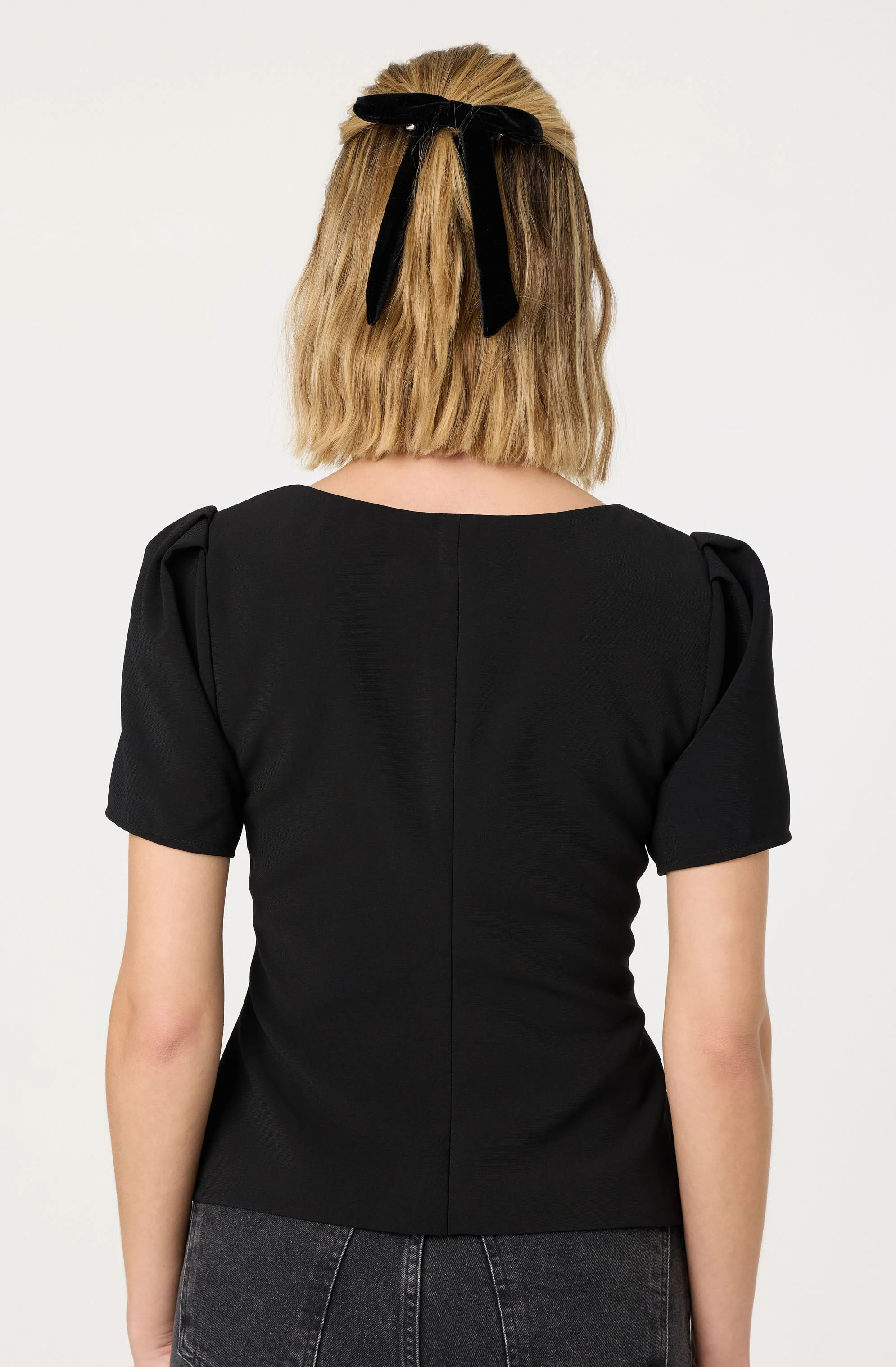 Torie Tie-Front Top - Image 3