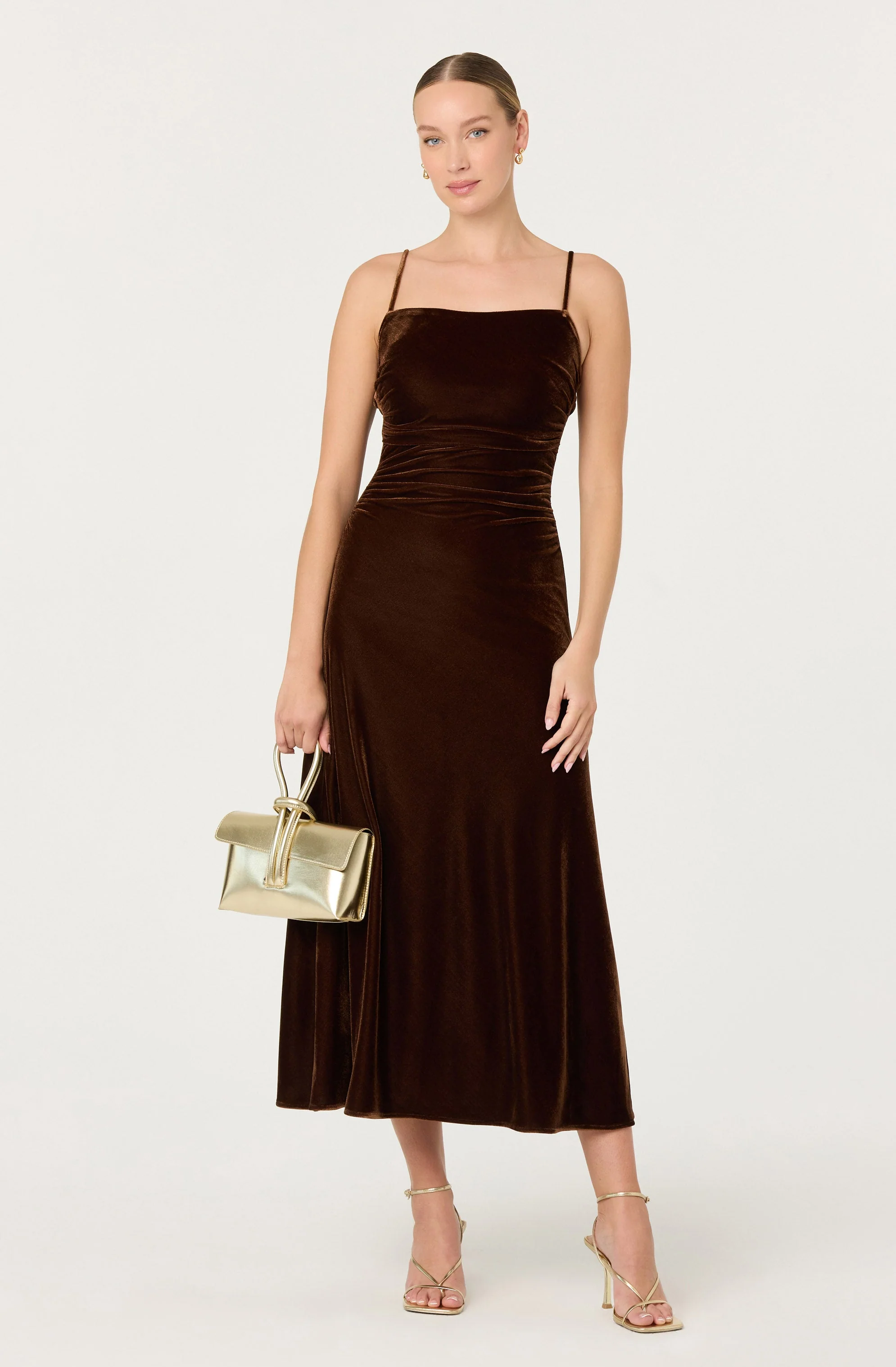 Valery Velvet Maxi Dress - Image 2