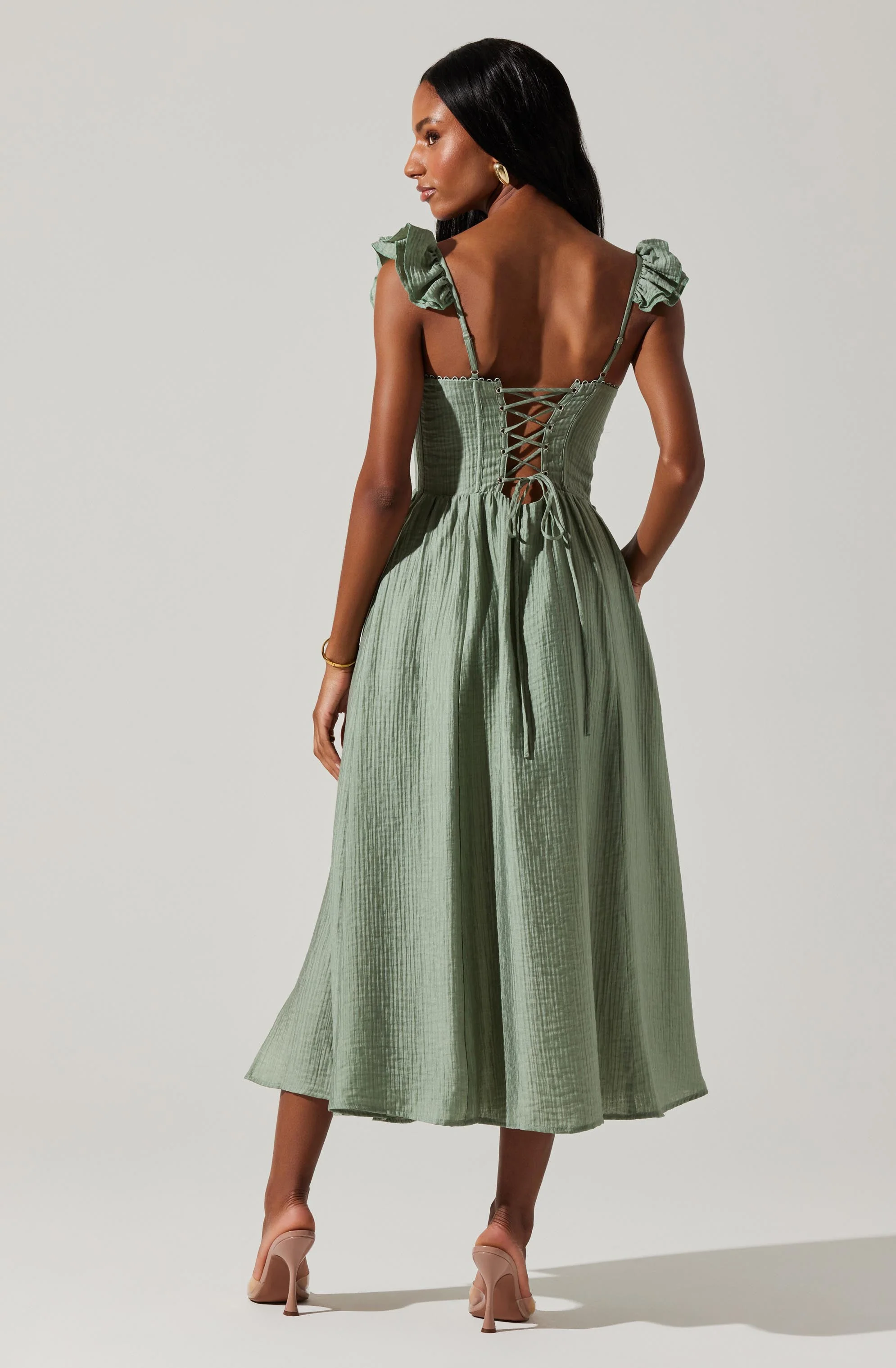 Wedelia Bustier Midi Dress - Image 24