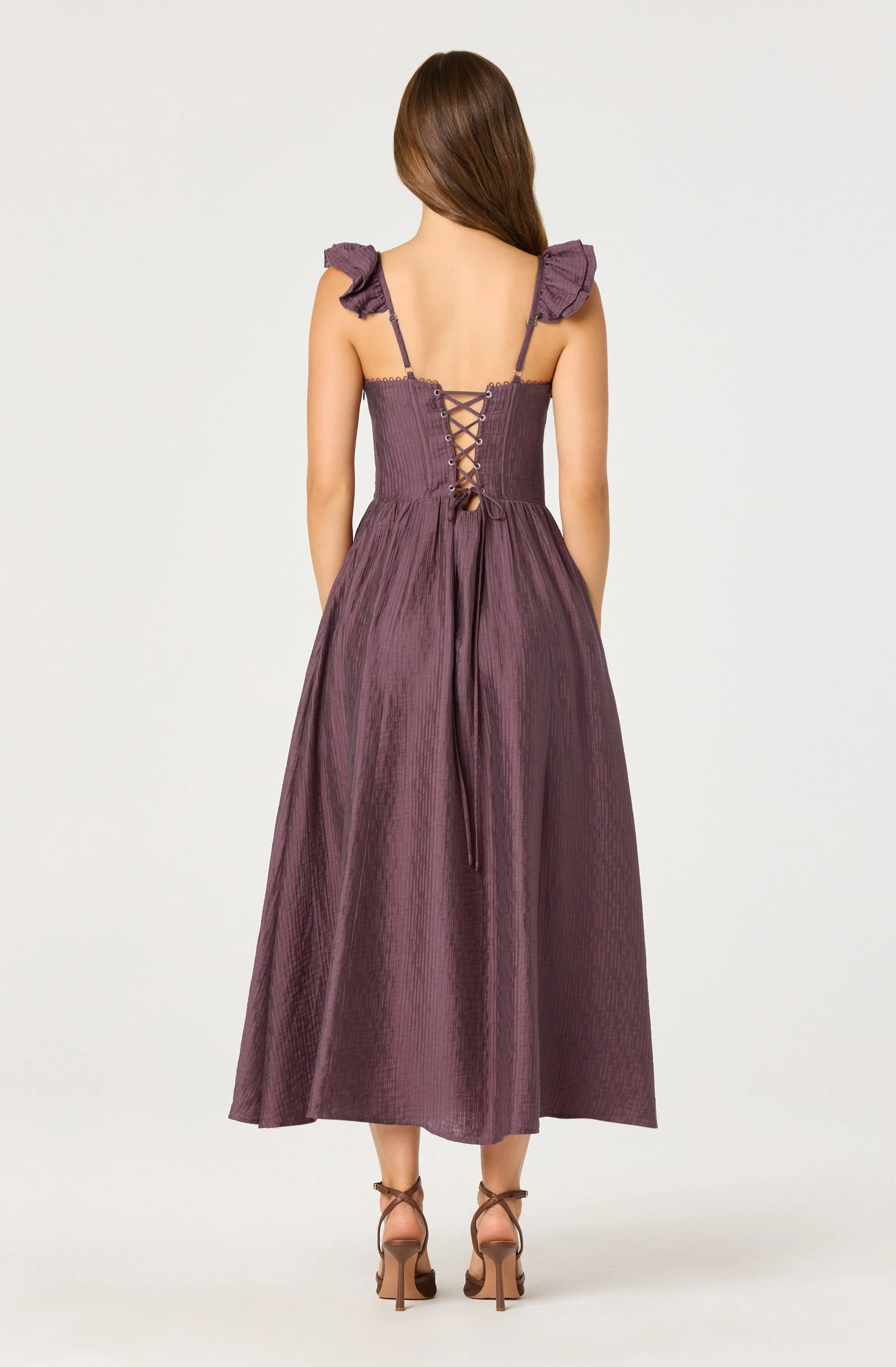 Wedelia Bustier Midi Dress - Image 3