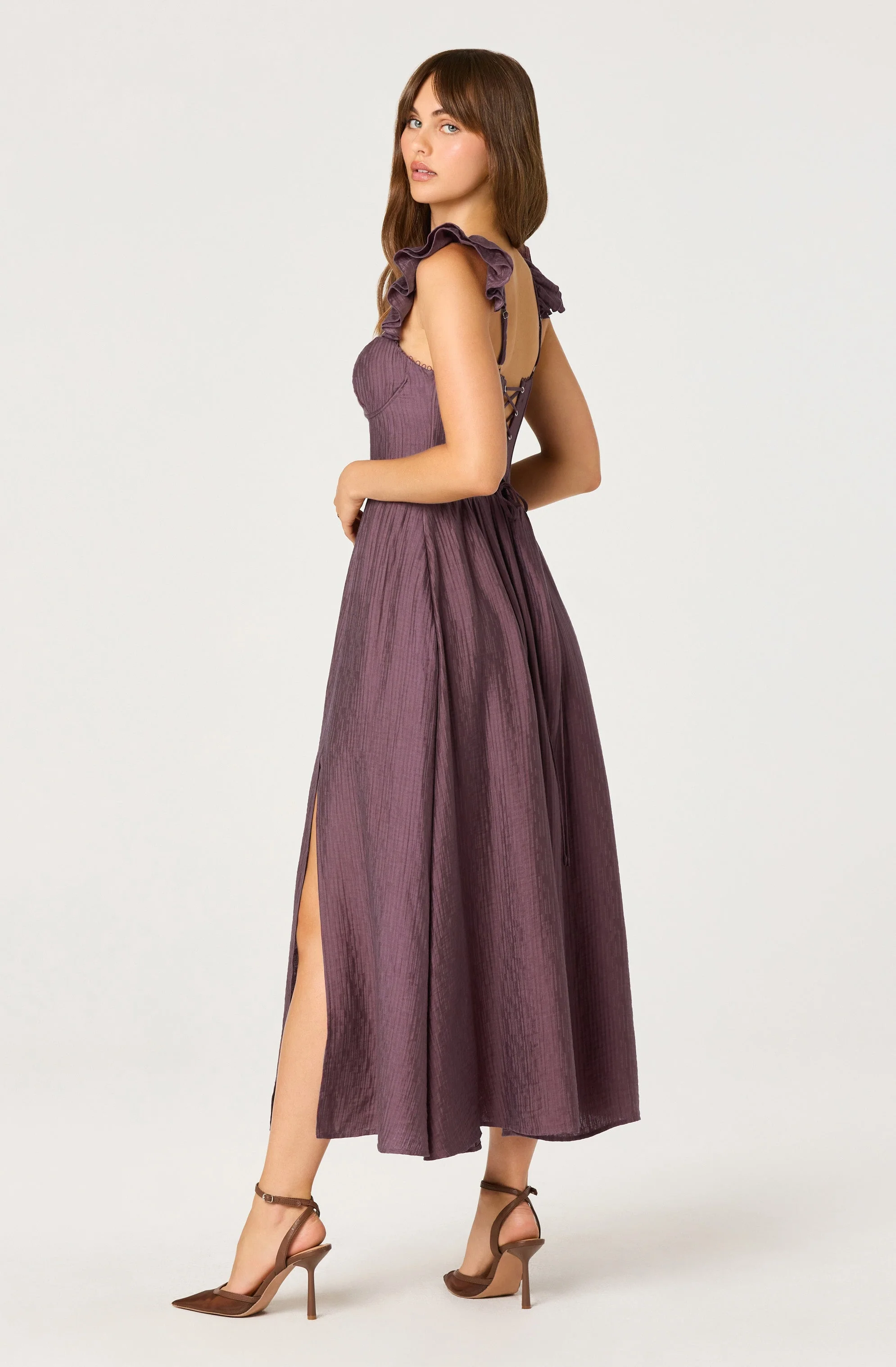 Wedelia Bustier Midi Dress - Image 6