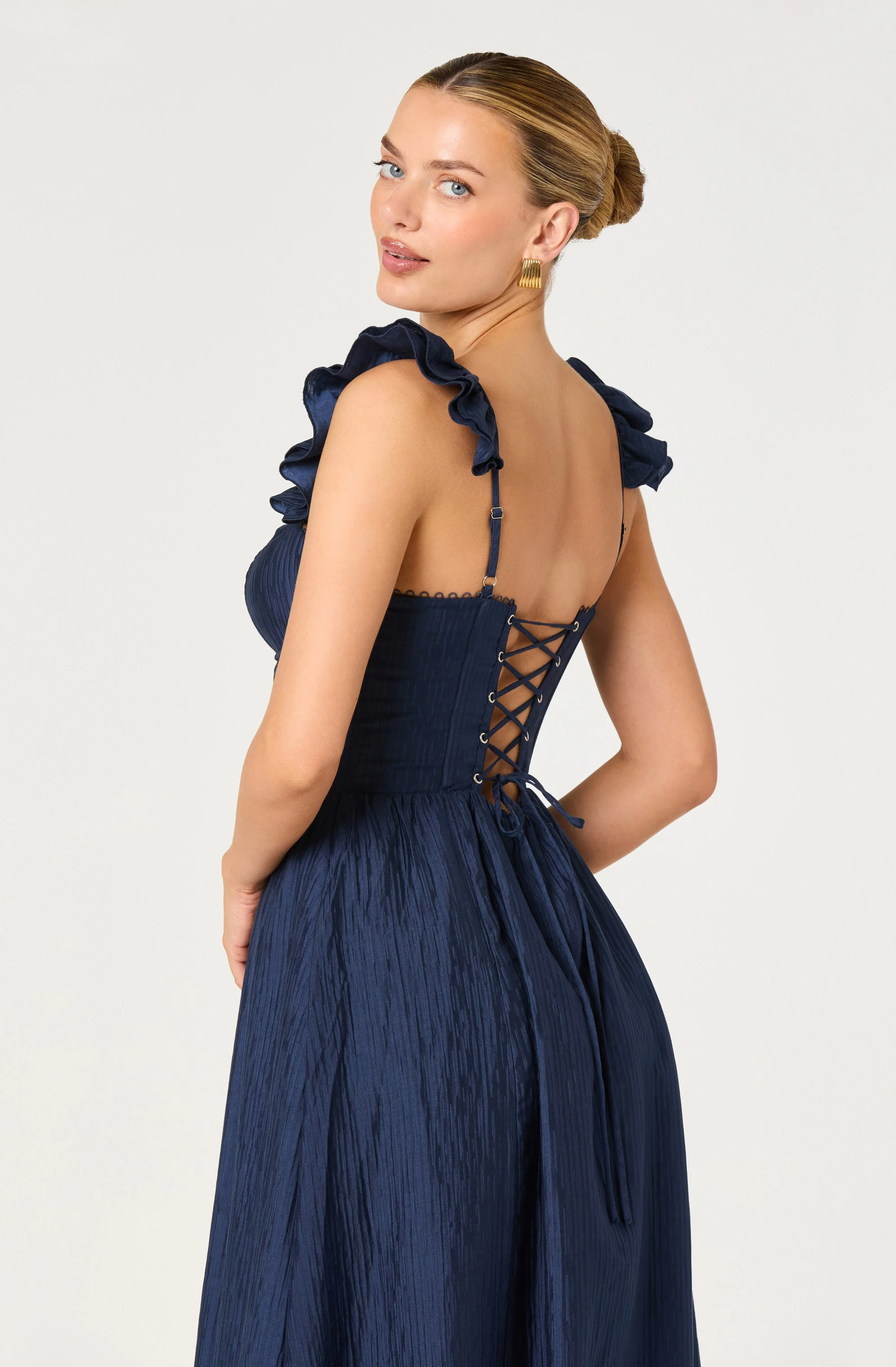 Wedelia Bustier Midi Dress - Image 8