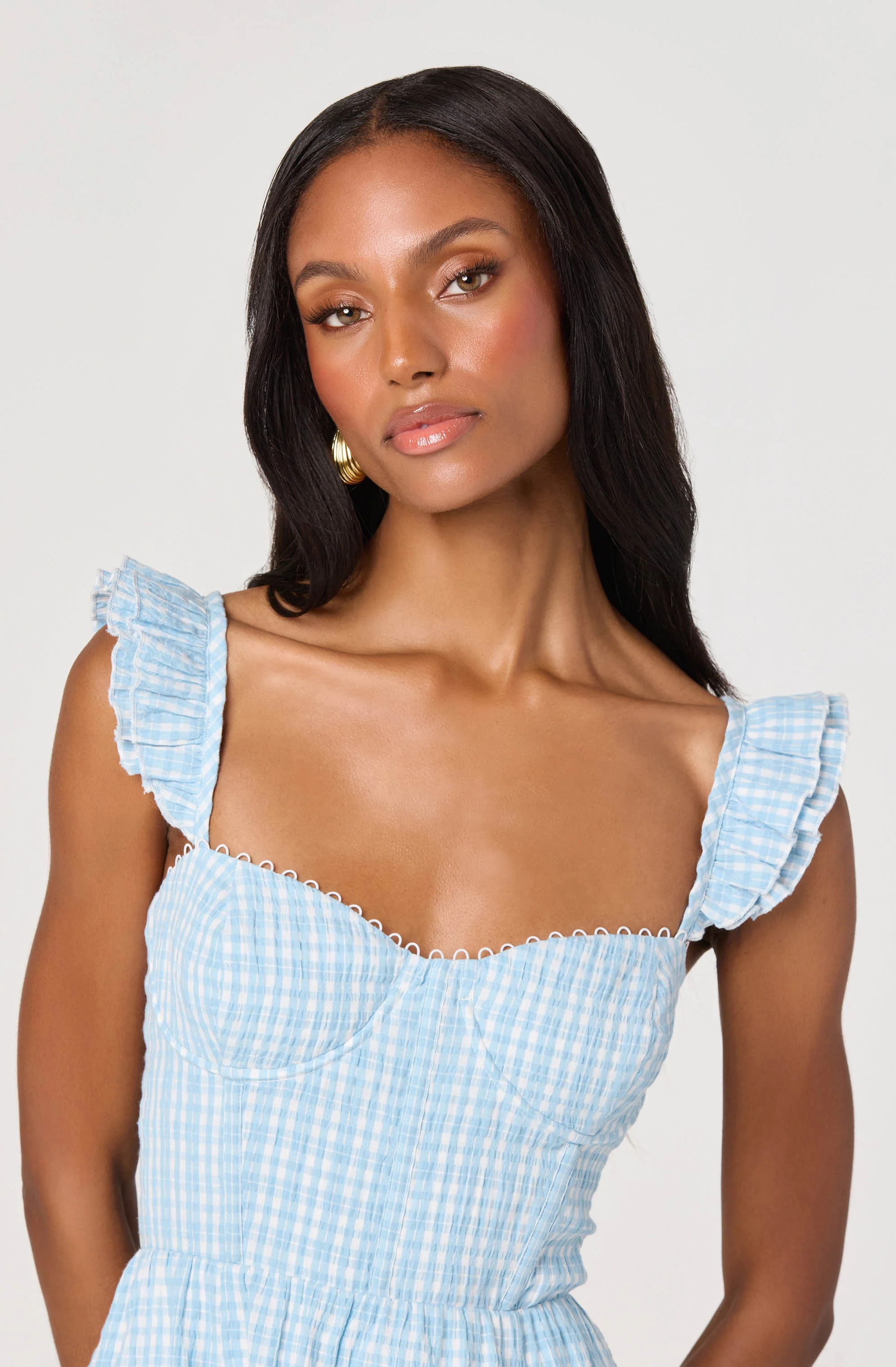 Wedelia Print Midi Dress - Image 10
