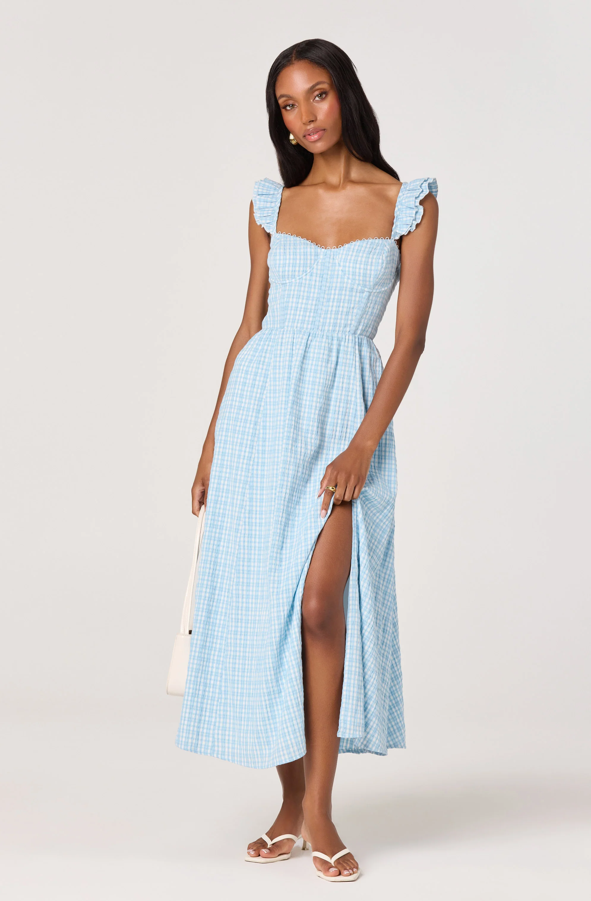 Wedelia Print Midi Dress - Image 11