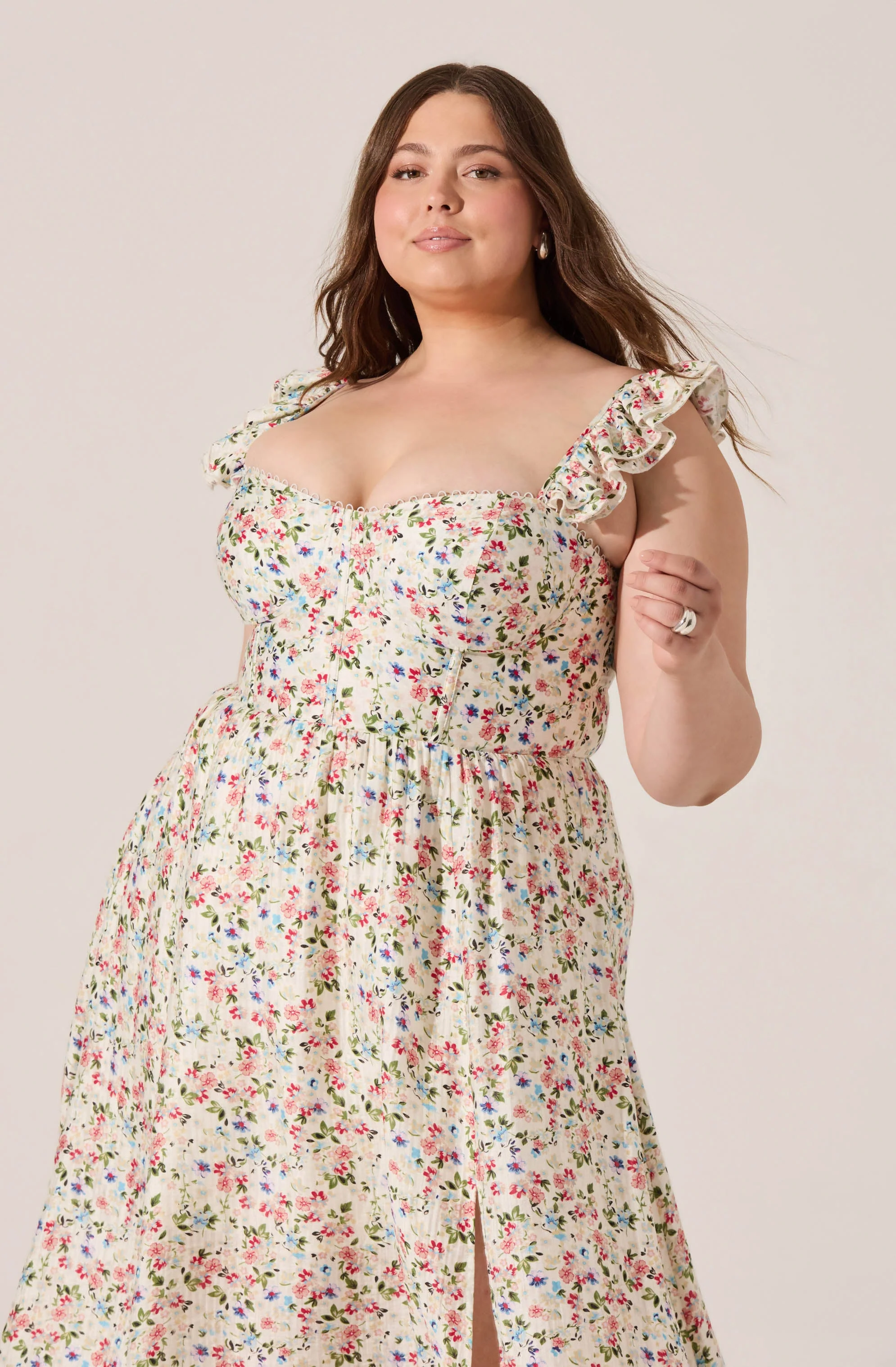 Wedelia Print Midi Dress - Image 26