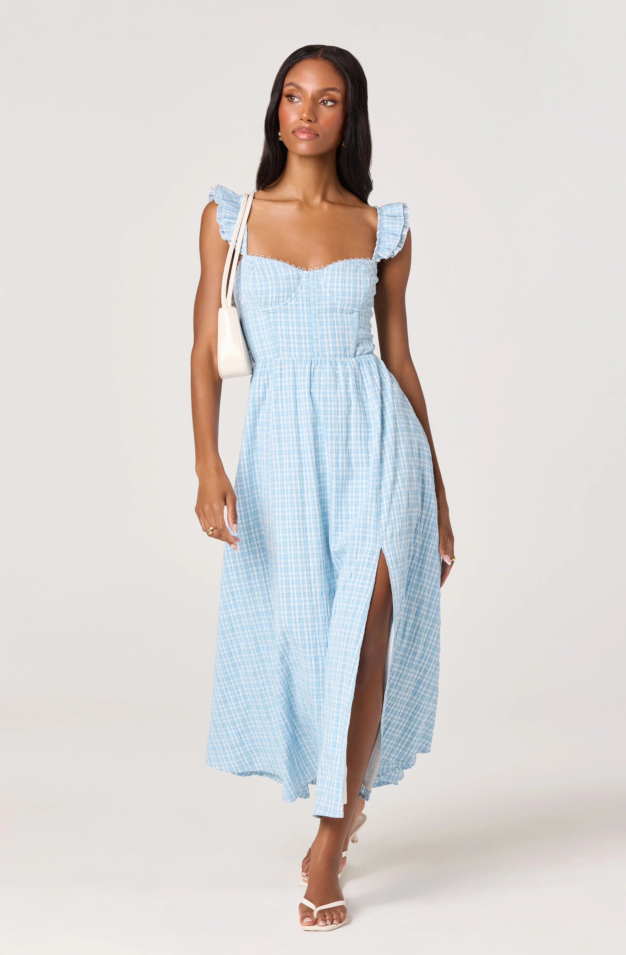 Wedelia Print Midi Dress - Image 7