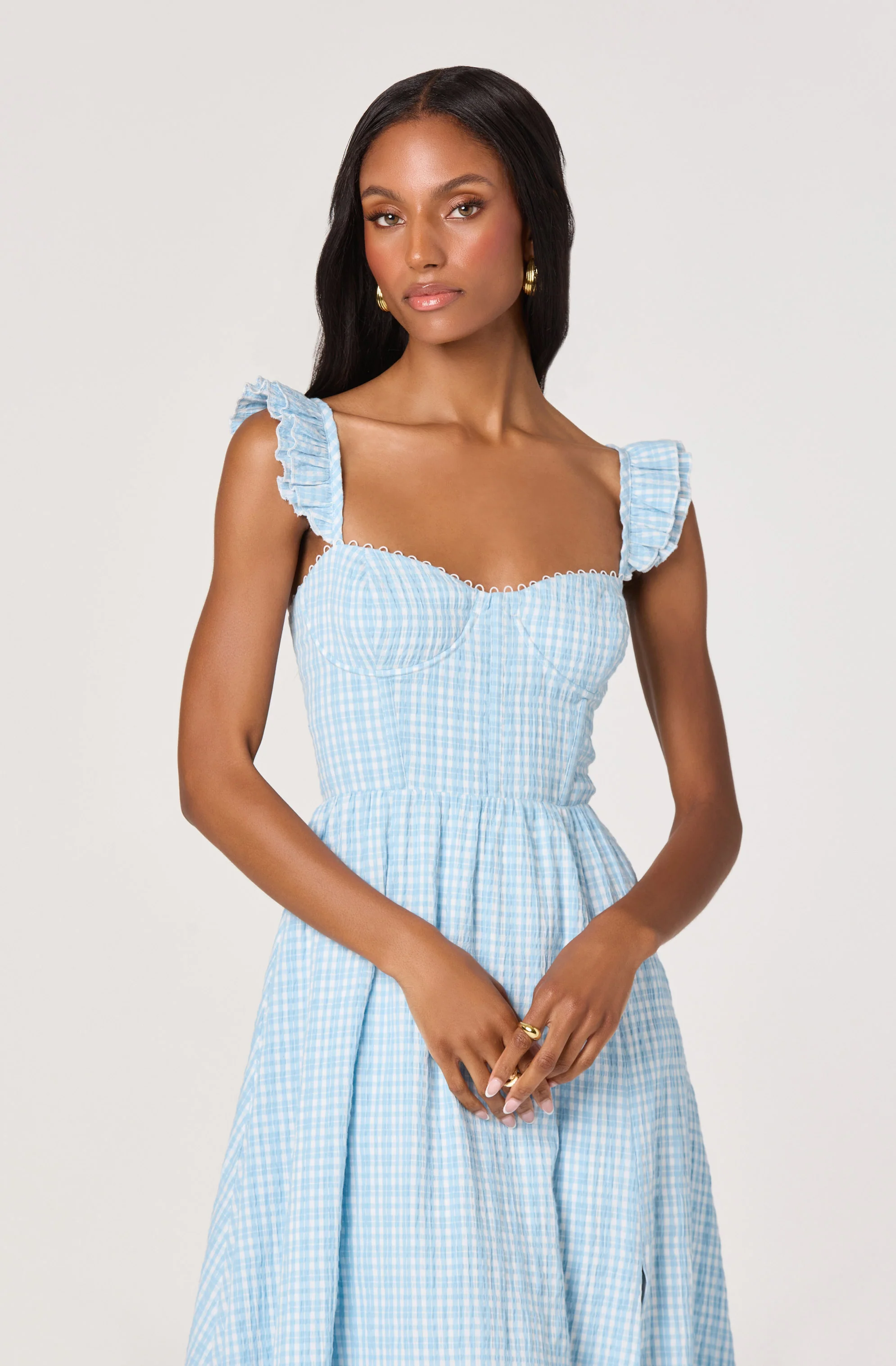 Wedelia Print Midi Dress - Image 8
