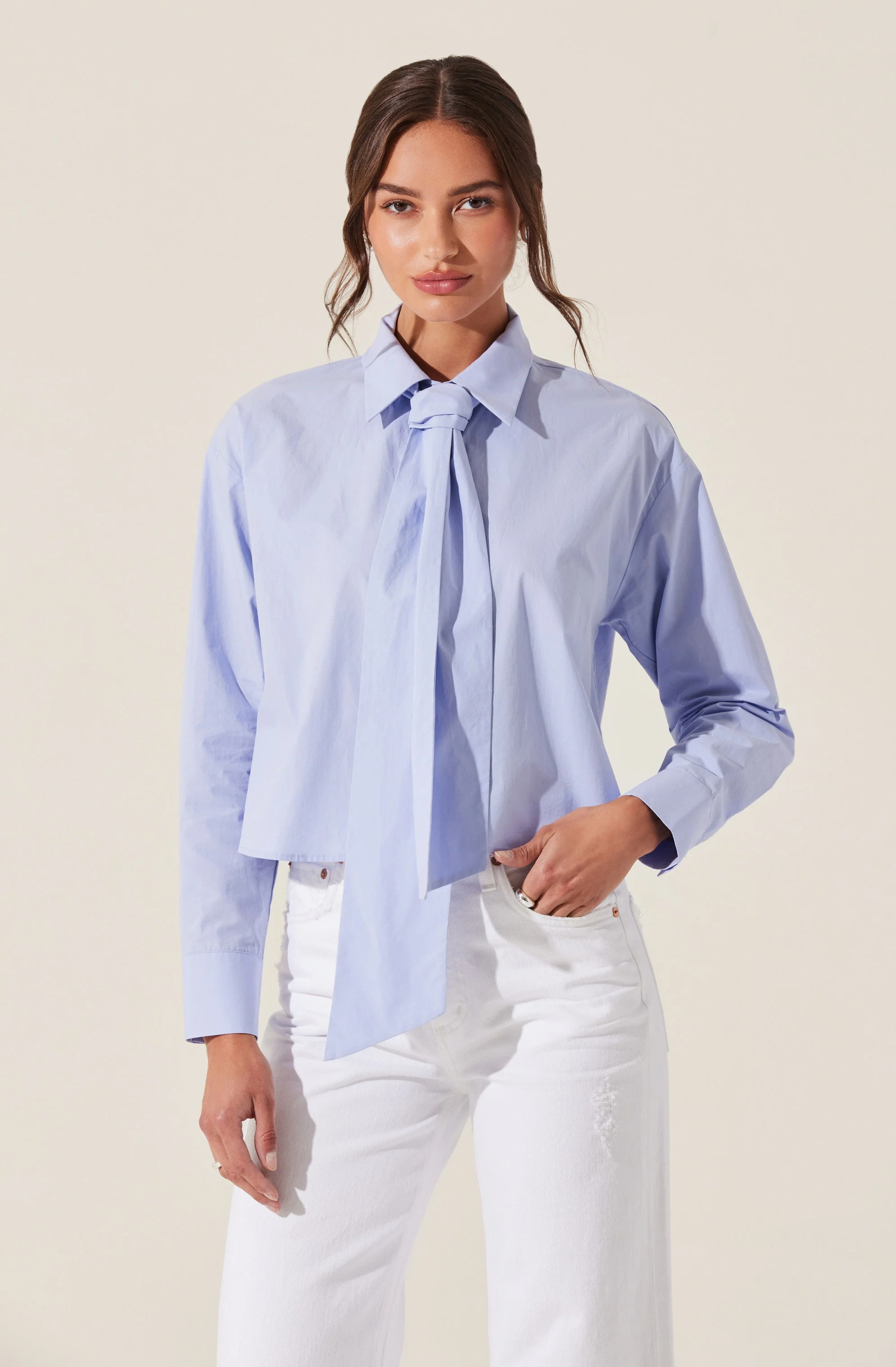 Wendi Bow Tie Top - Image 4