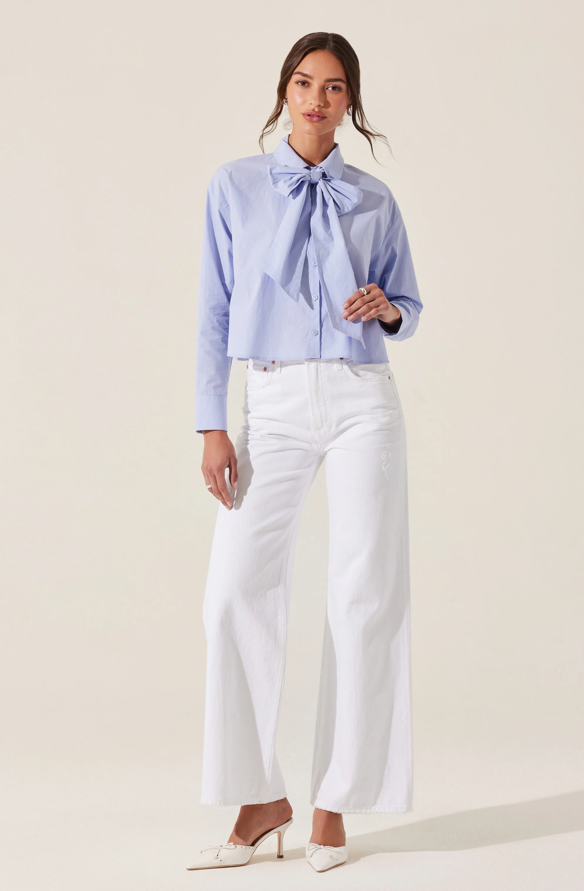 Wendi Bow Tie Top - Image 6