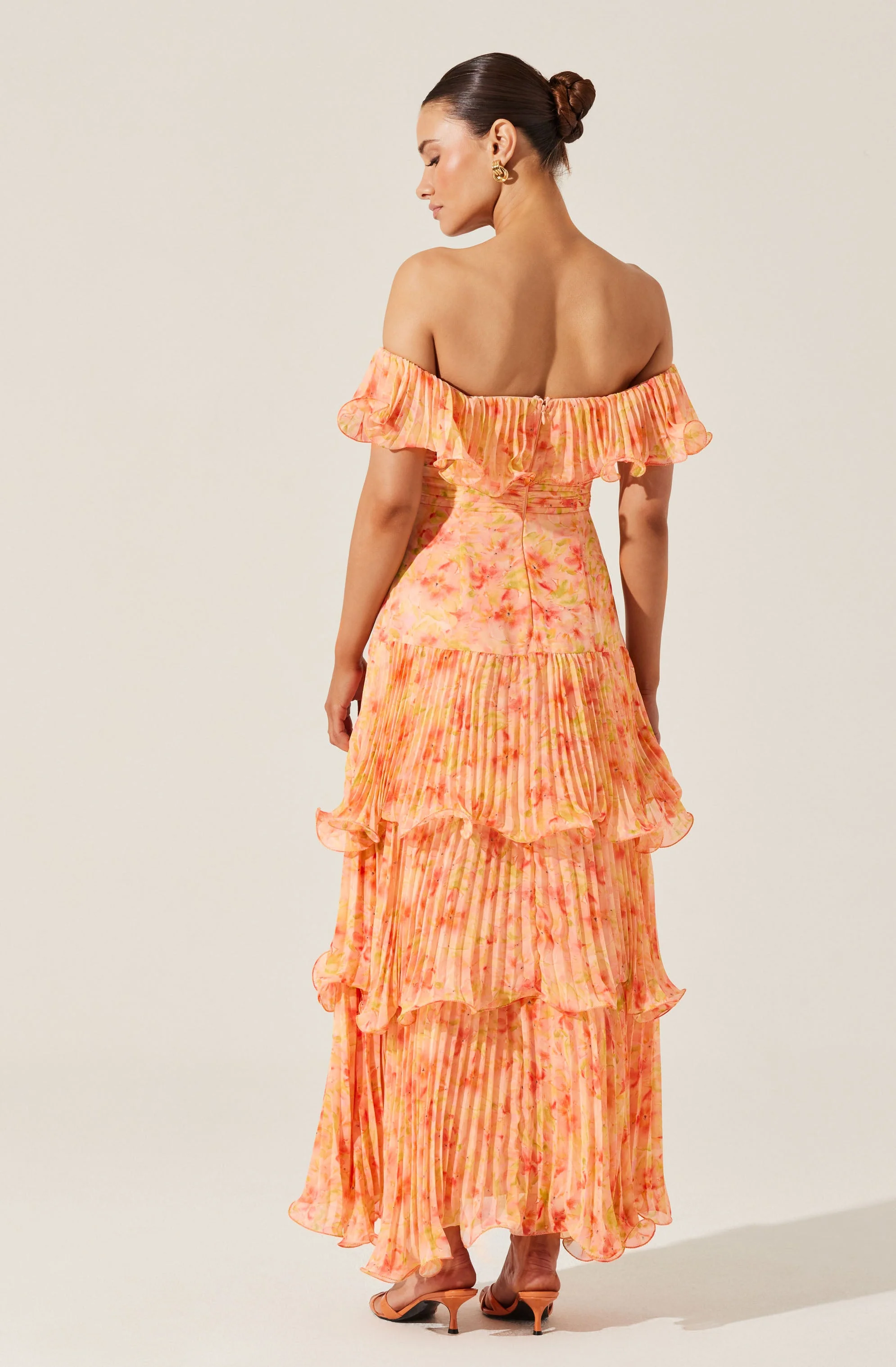 Wilder Pleated Floral Maxi Dress - Image 6
