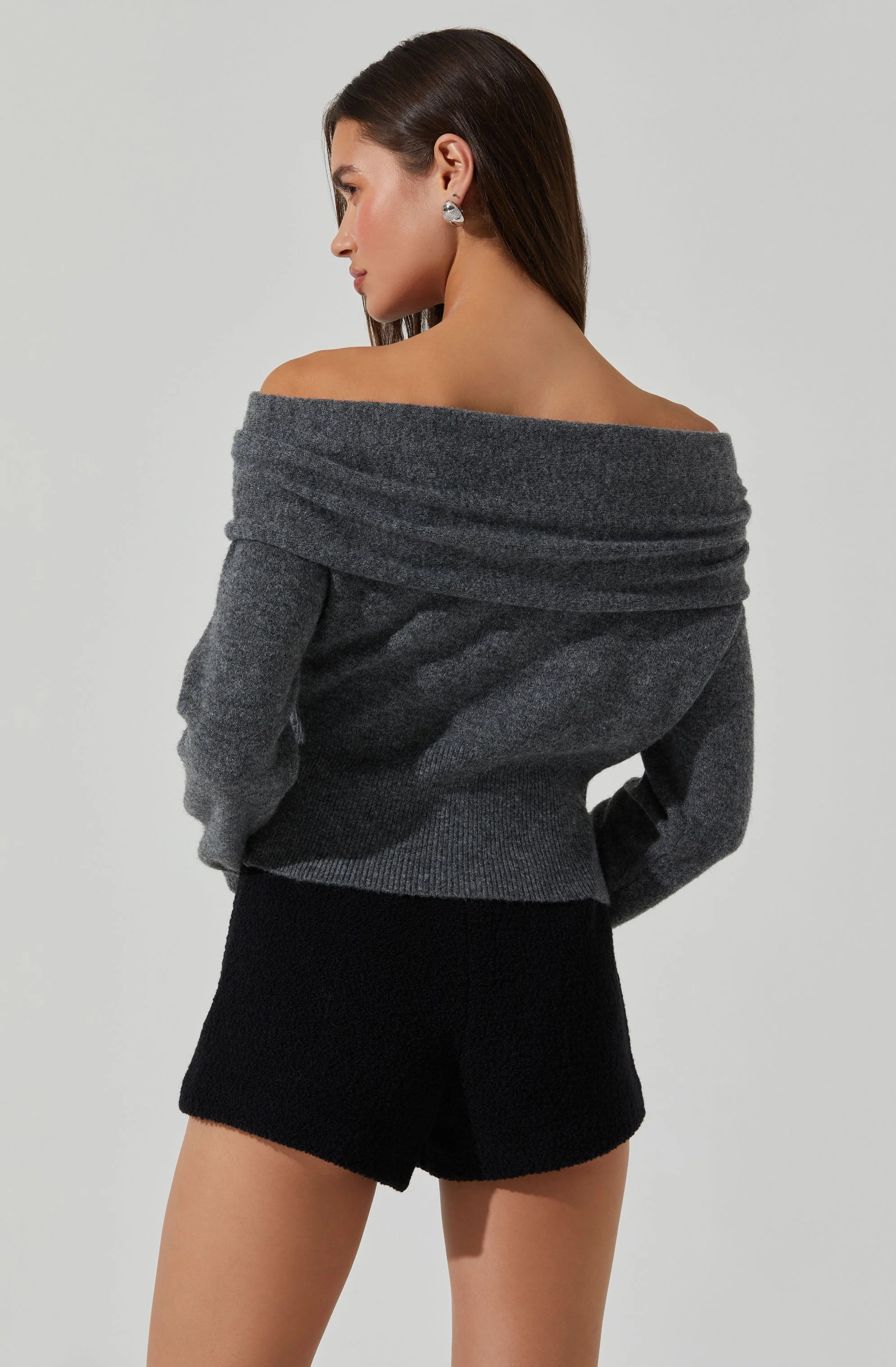 Wylie Off Shoulder Sweater - Image 4