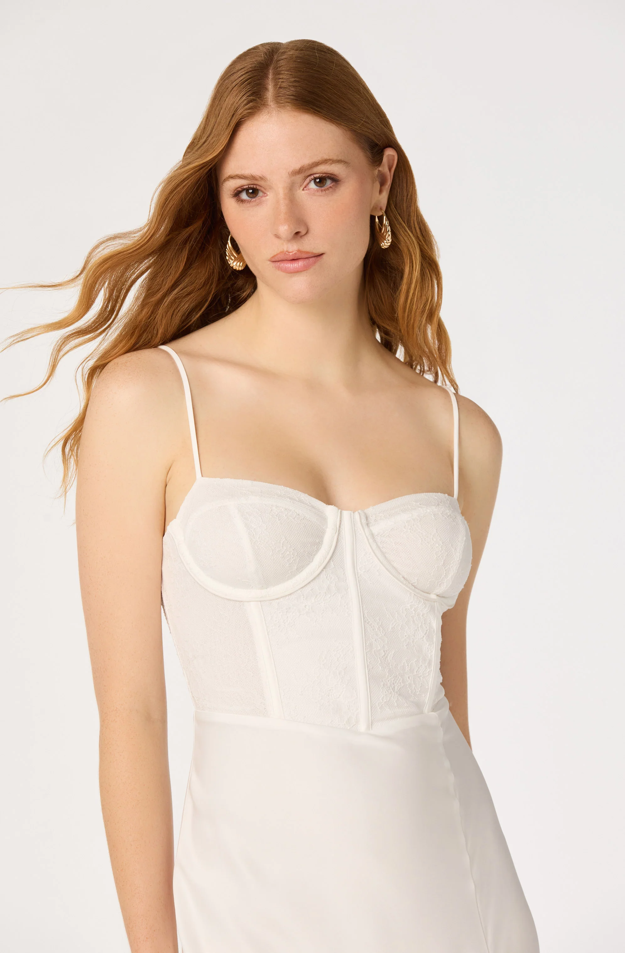 Zinnia Lace Bustier Maxi Gown - Image 18