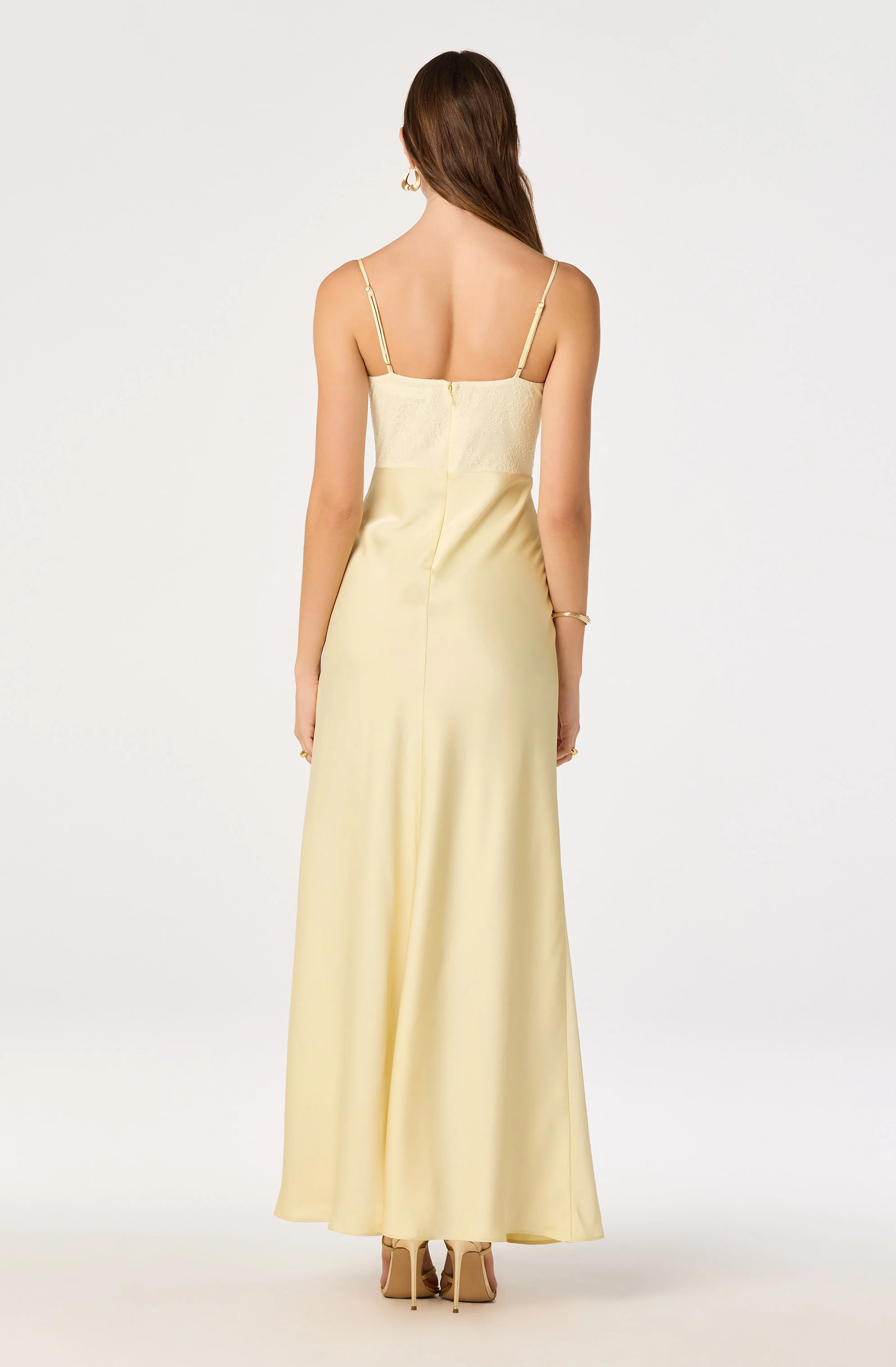 Zinnia Lace Bustier Maxi Gown - Image 3