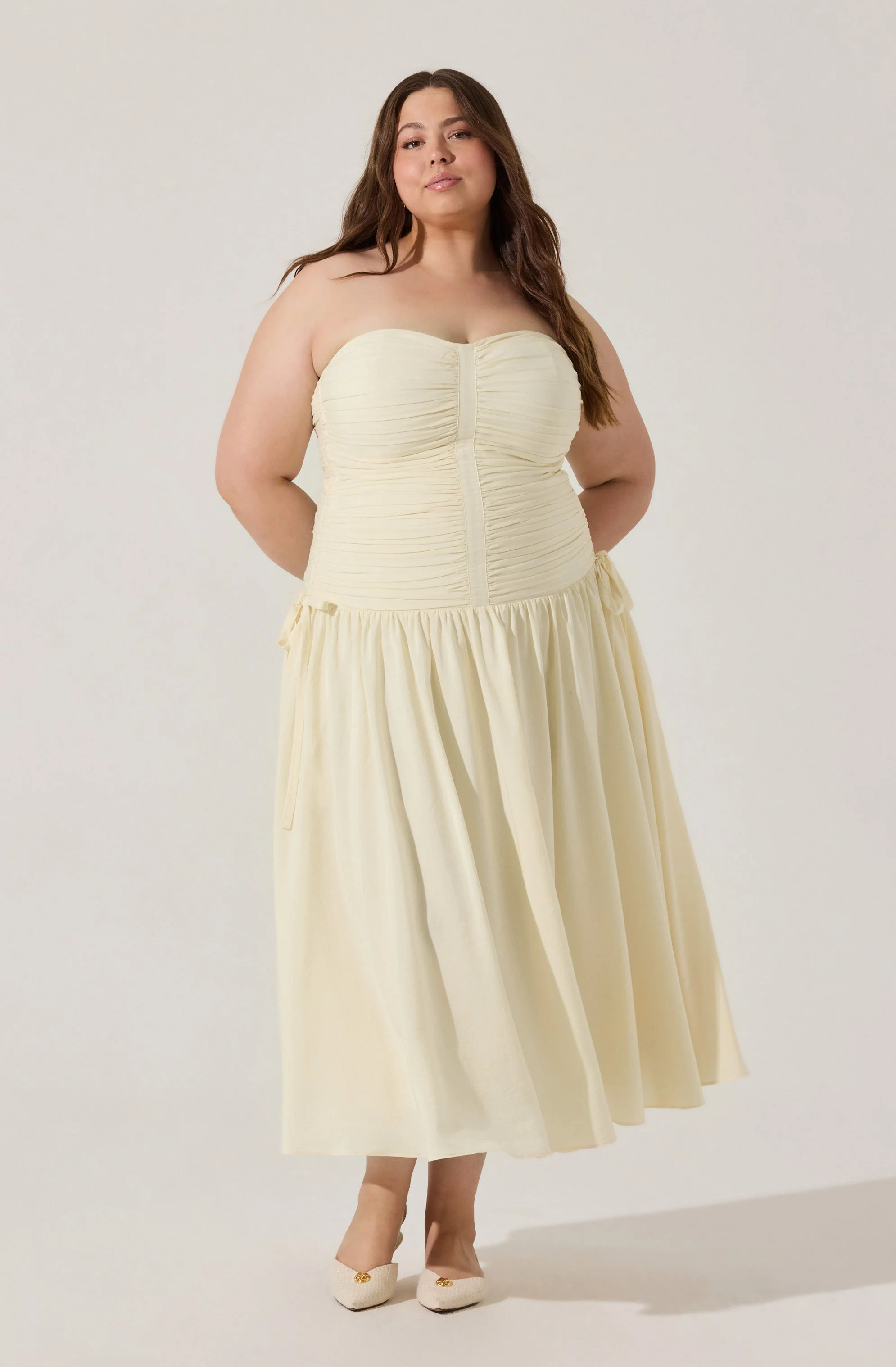 Zori Strapless Maxi Dress - Image 11