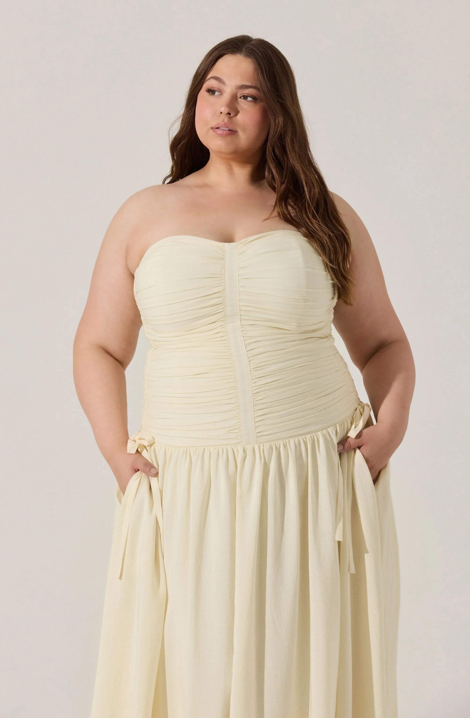 Zori Strapless Maxi Dress - Image 12