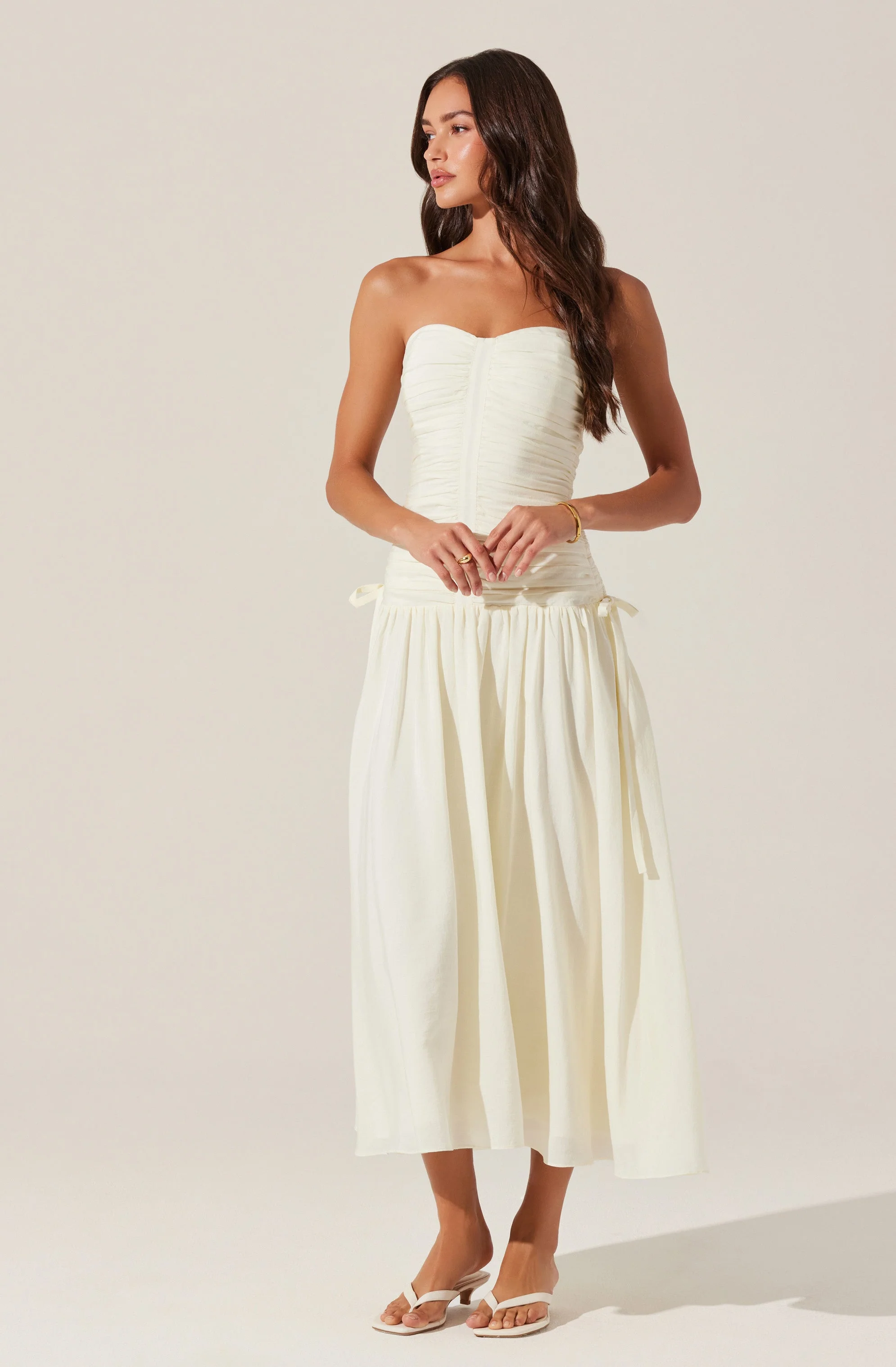 Zori Strapless Maxi Dress - Image 6