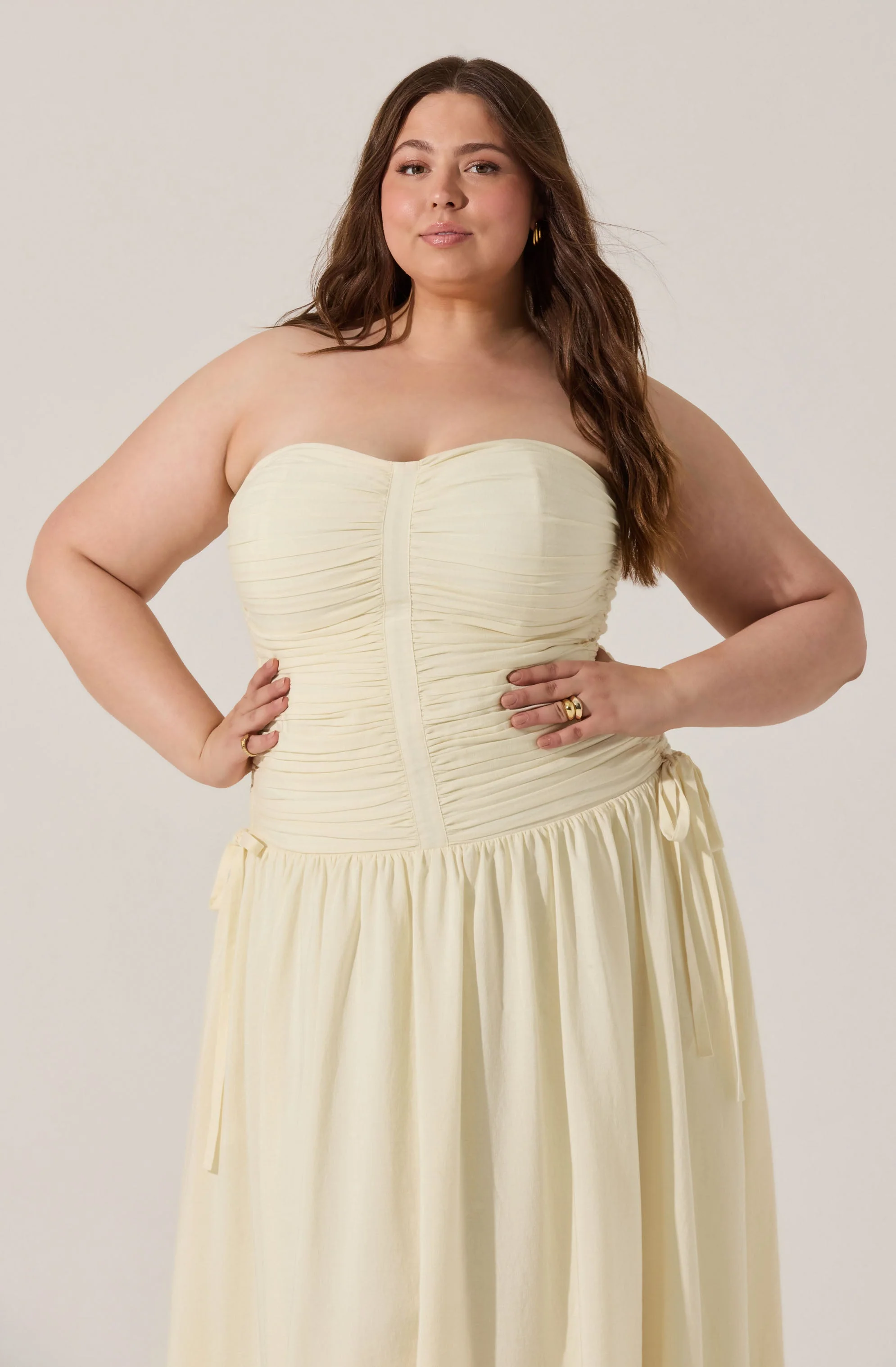Zori Strapless Maxi Dress - Image 8